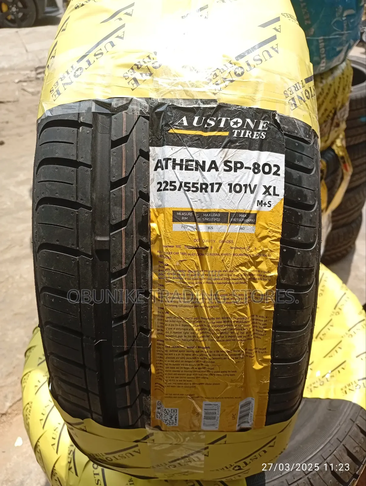 225/55r17 Austone Tyre