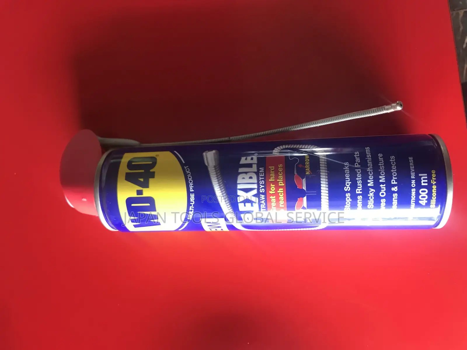 Wd 40 Flexible Straw System Multi Purpose Lubricant 400ml
