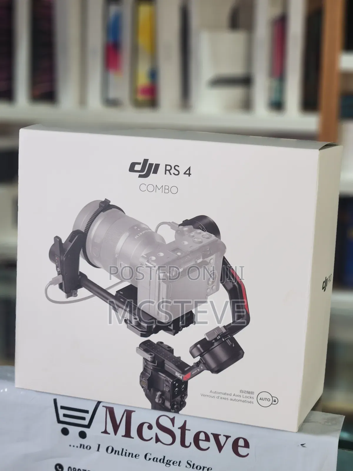 Dji Rs 4 Combo Camera Gimbal Stabilizer