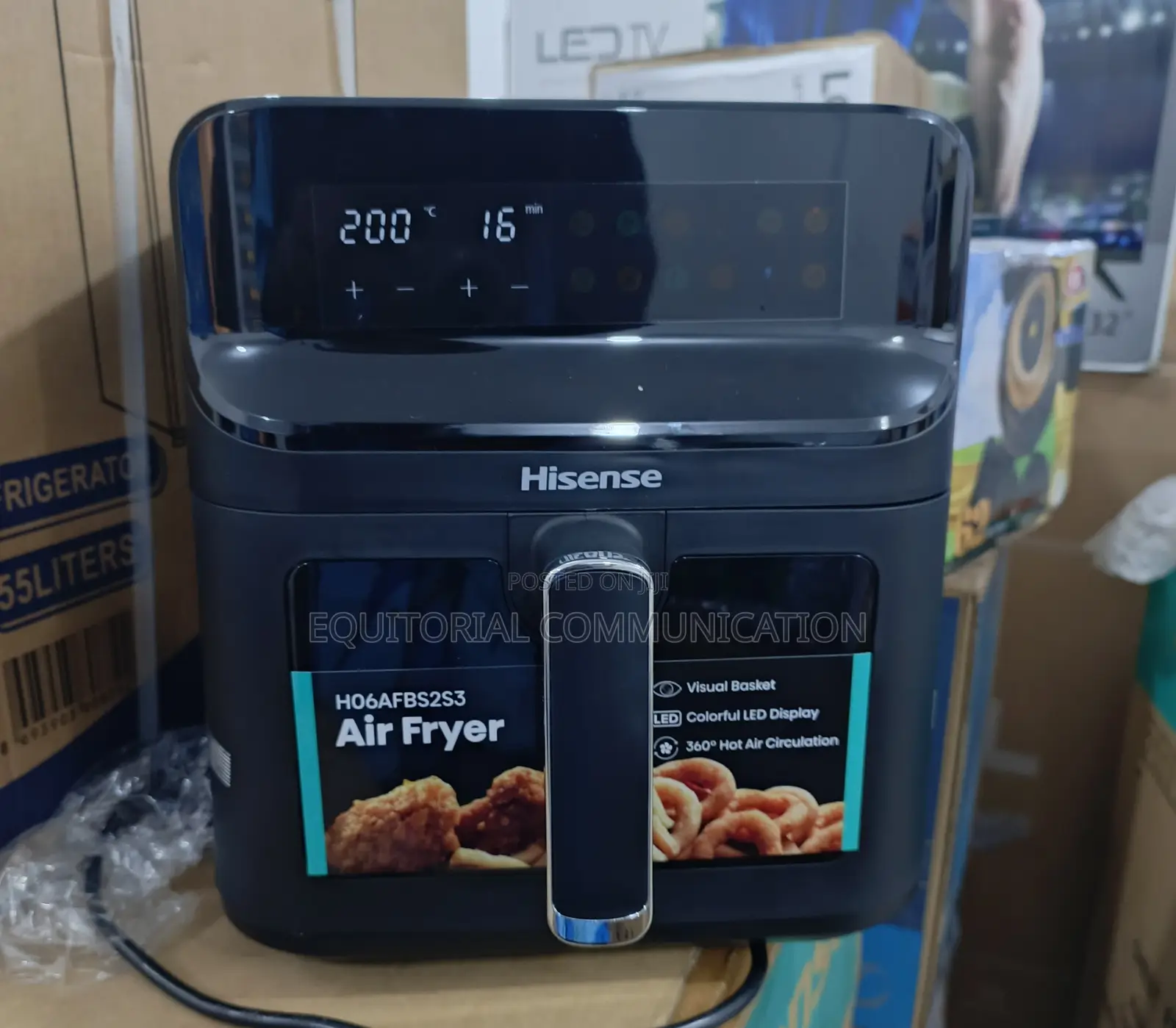 Hisense 6.7l Modern Air Fryer H06afbs2s3