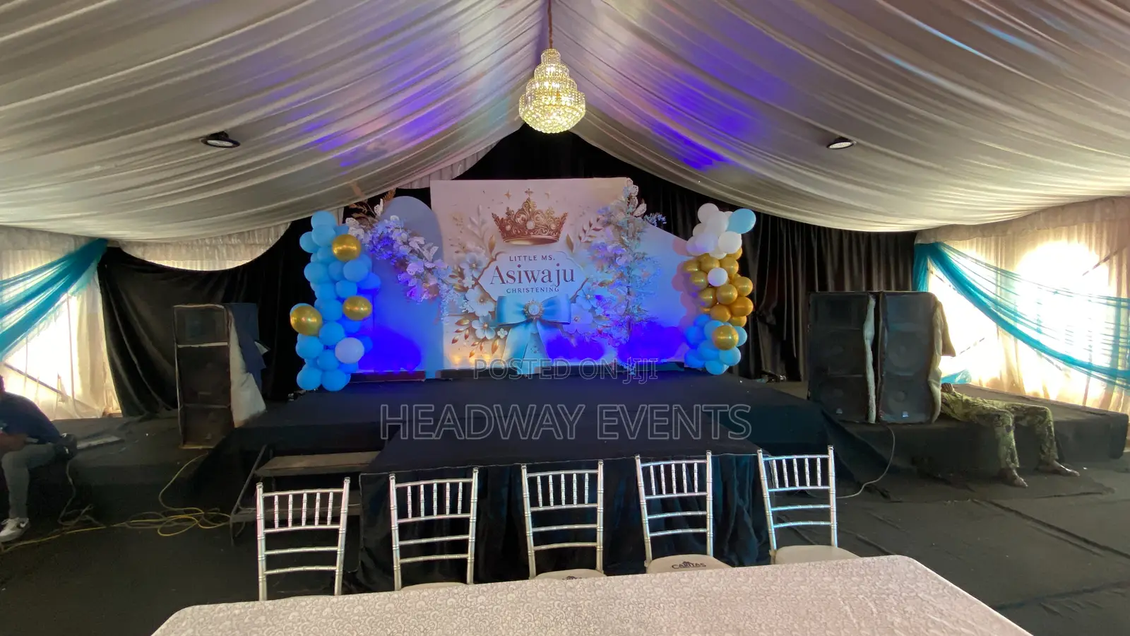 Event Decoration for Naming Ceremony Child’S Dedication