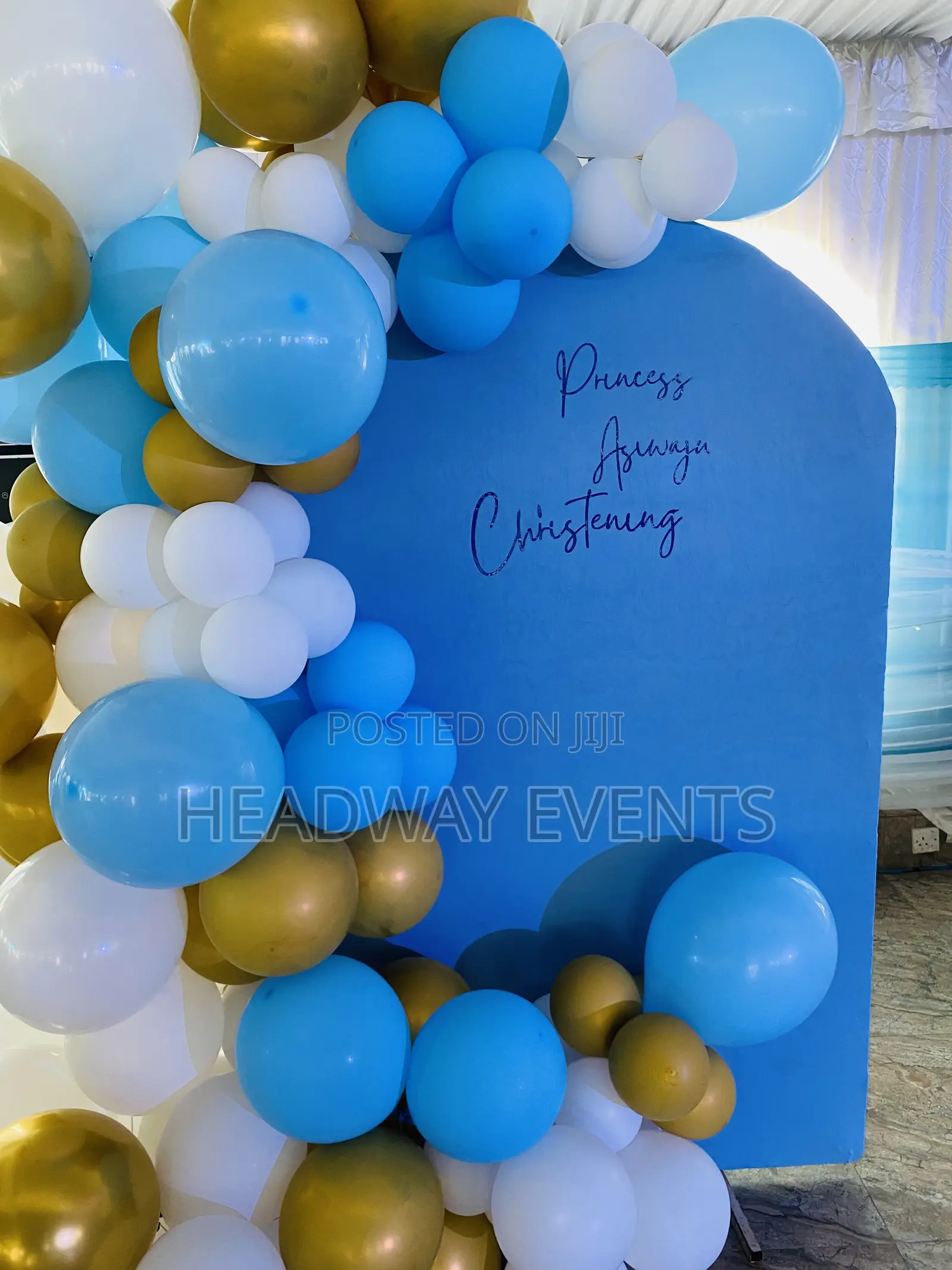 Event Decoration for Naming Ceremony Child’S Dedication