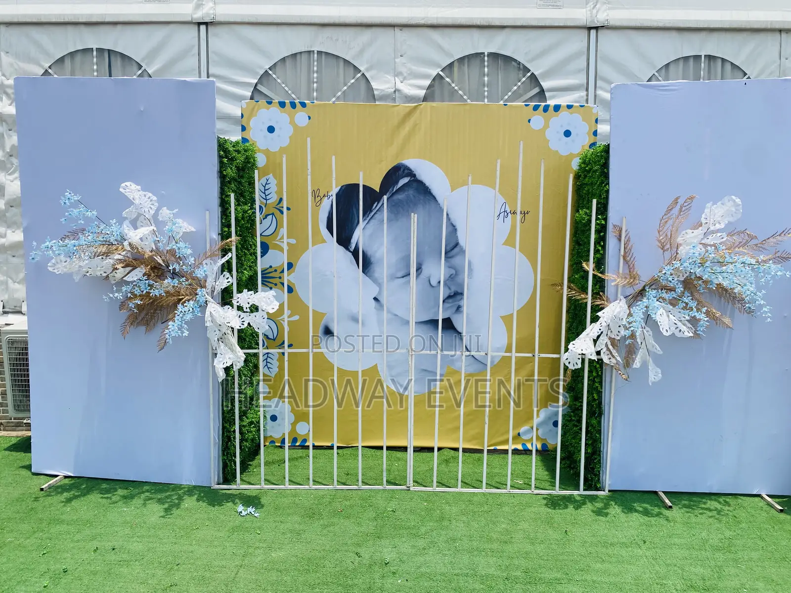 Event Decoration for Naming Ceremony Child’S Dedication