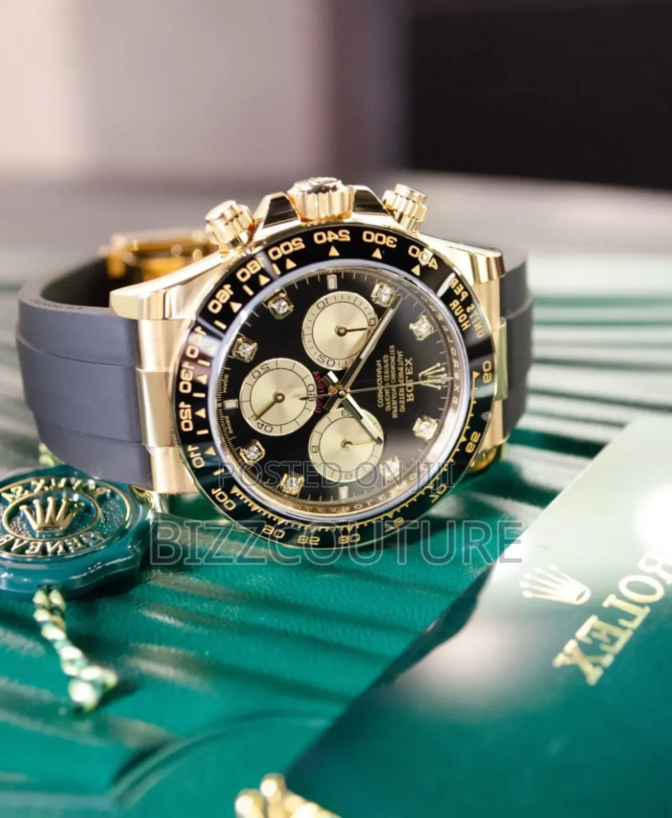 High Quality Grade Aaa Rolex Rubber Strap Watch
