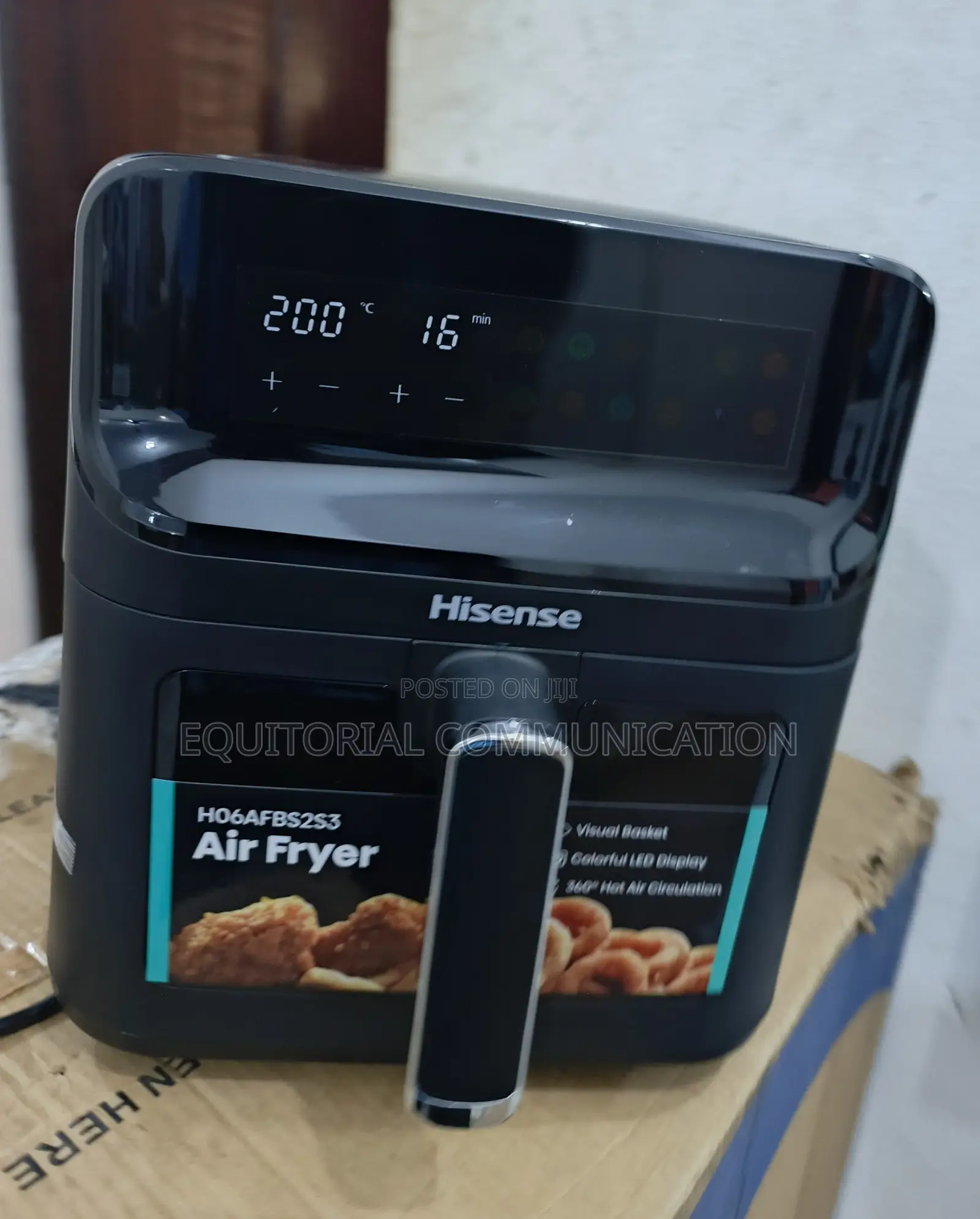 Hisense 6.7l Time-Saving Air Fryer H06afbs2s3
