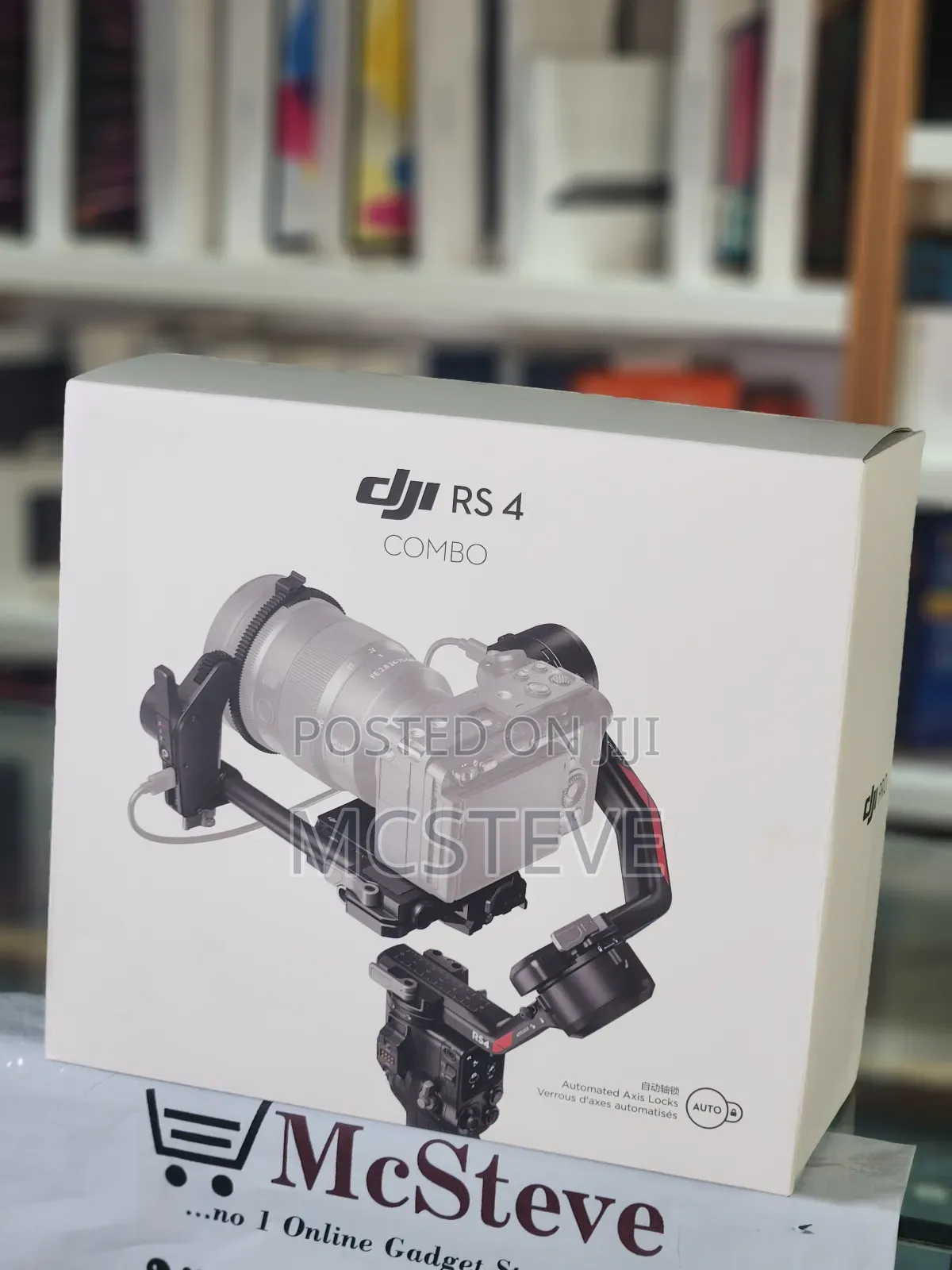 Dji Rs 4 Combo Camera Gimbal Stabilizer
