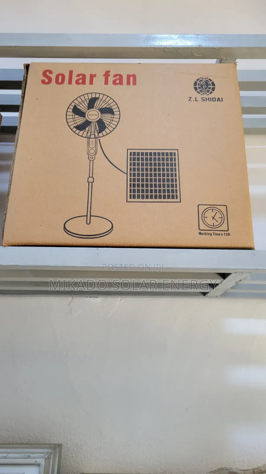 Z.L Shidai Solar Fan