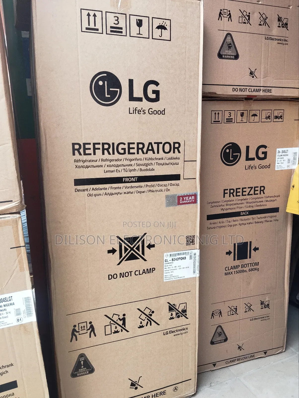 Brand New Lg Inverter Fridge