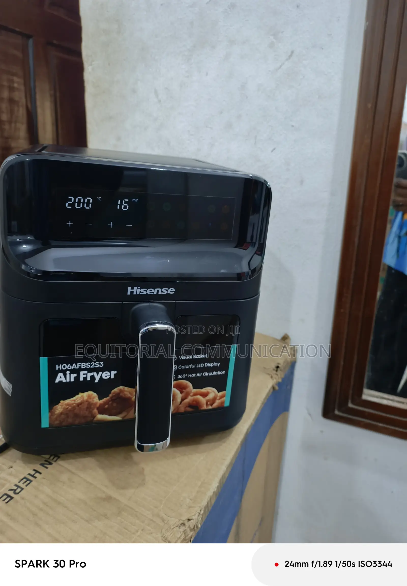 Hisense 6.7l Convenientair Fryer H06afbs2s3