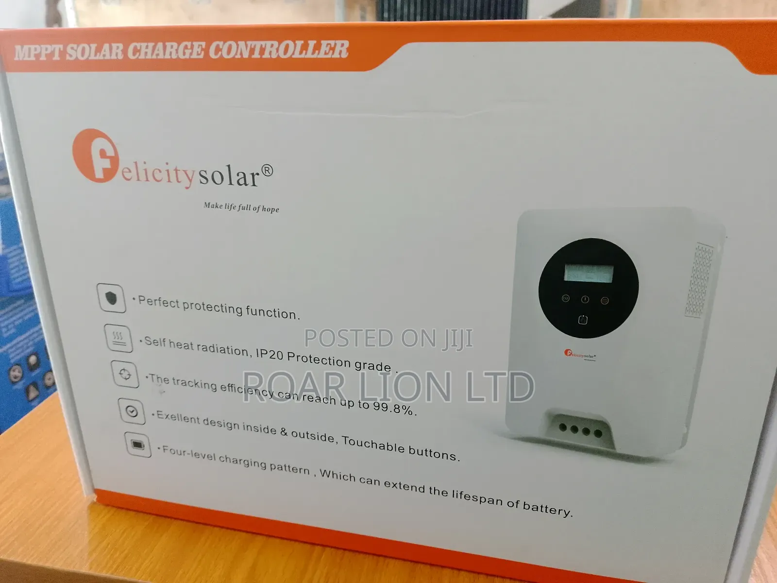 Felicity 80ah Mppt 12v 24v 48v Charge Controller