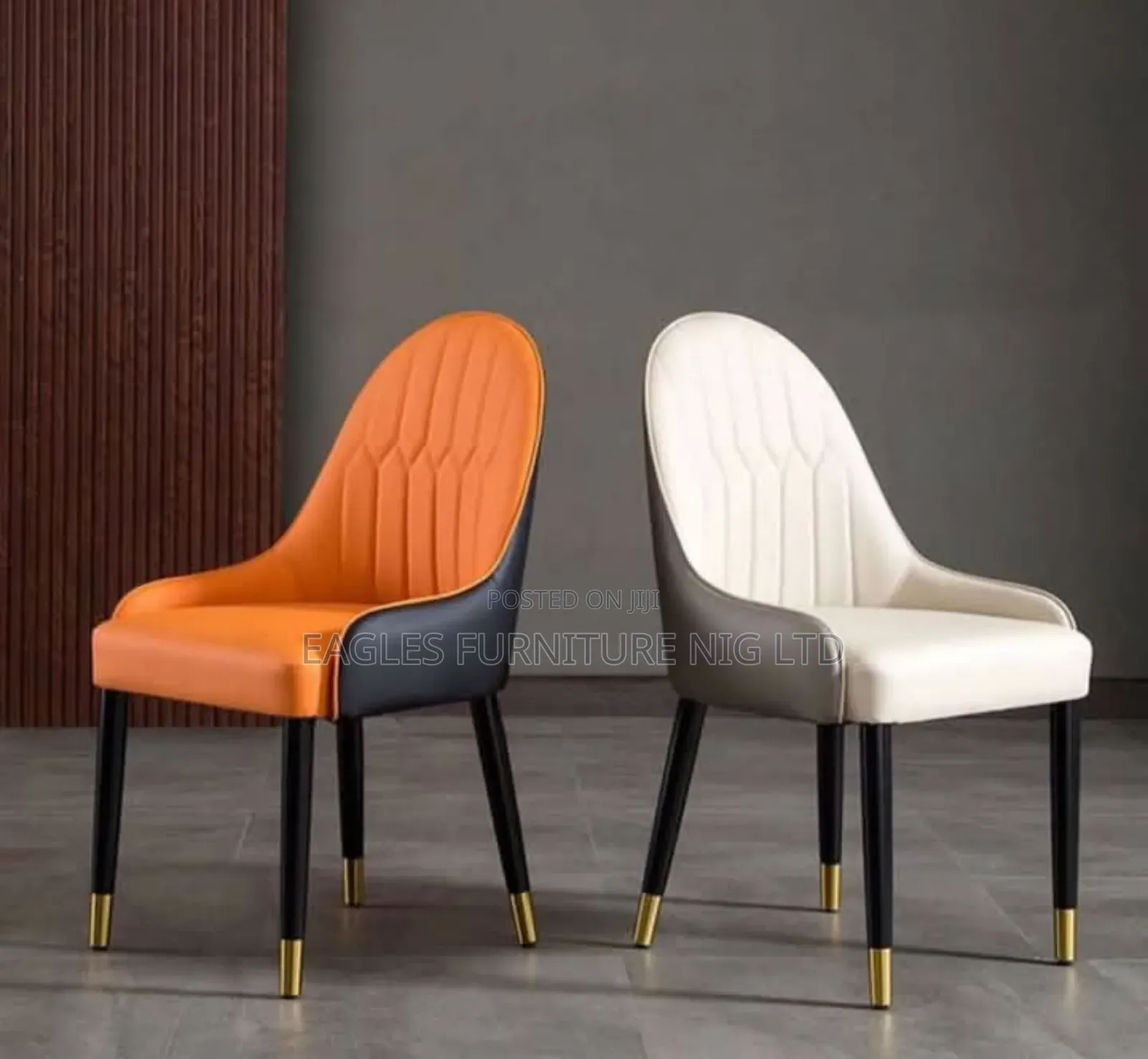 100% Pure Leather Dining Chair