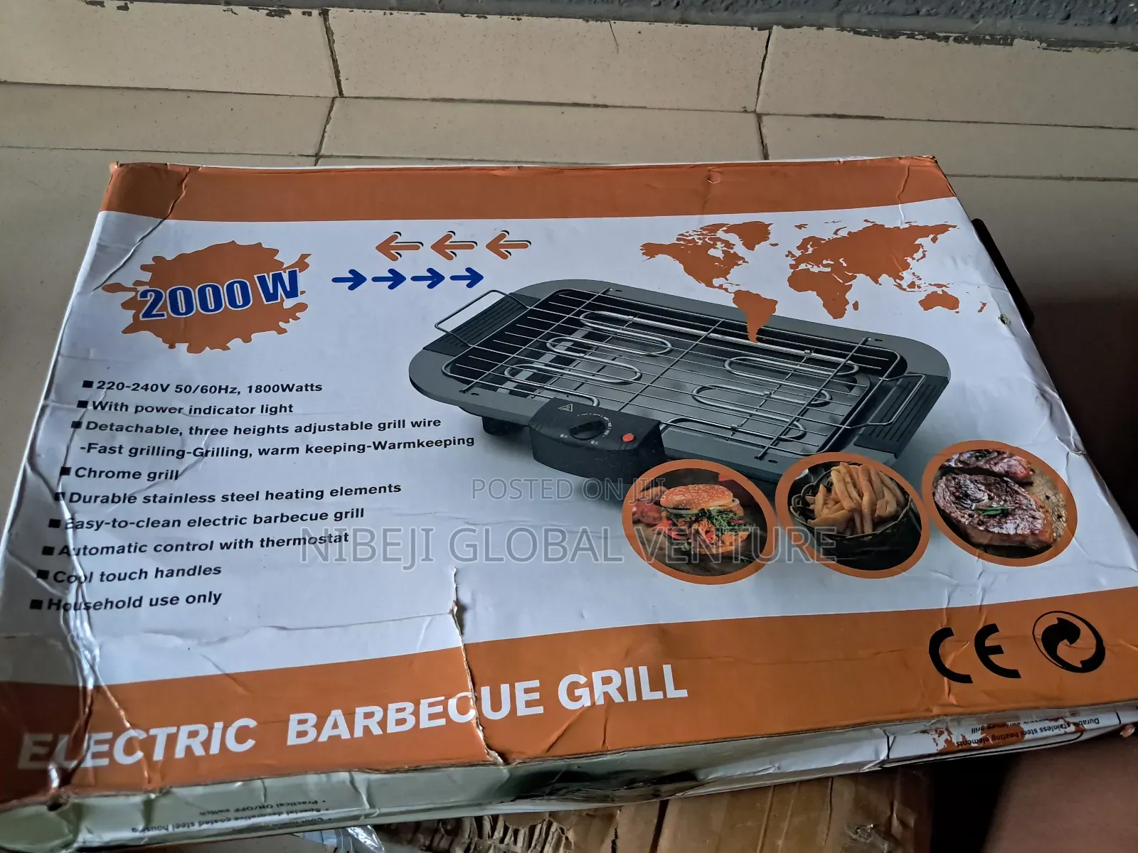 Electric Barbecue Grill