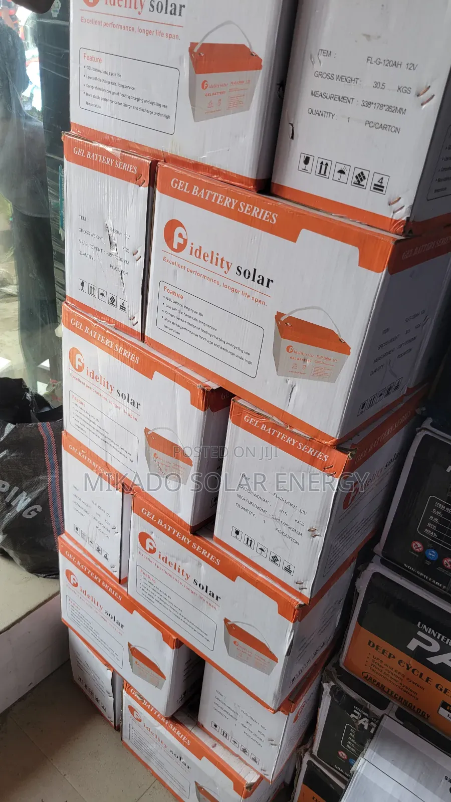 120ah 12v Felicity Dry Cell Battery
