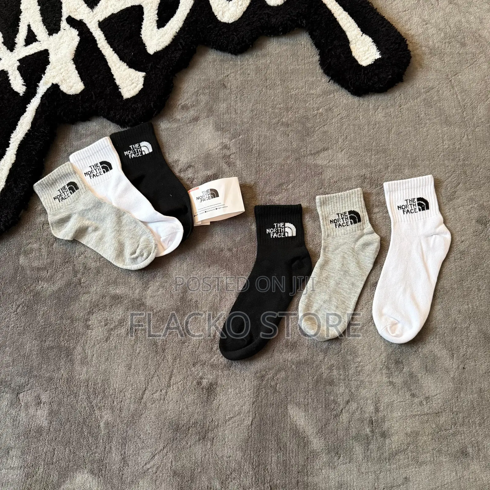 Original Nike X Asics X The Northface 3 In 1 Socks