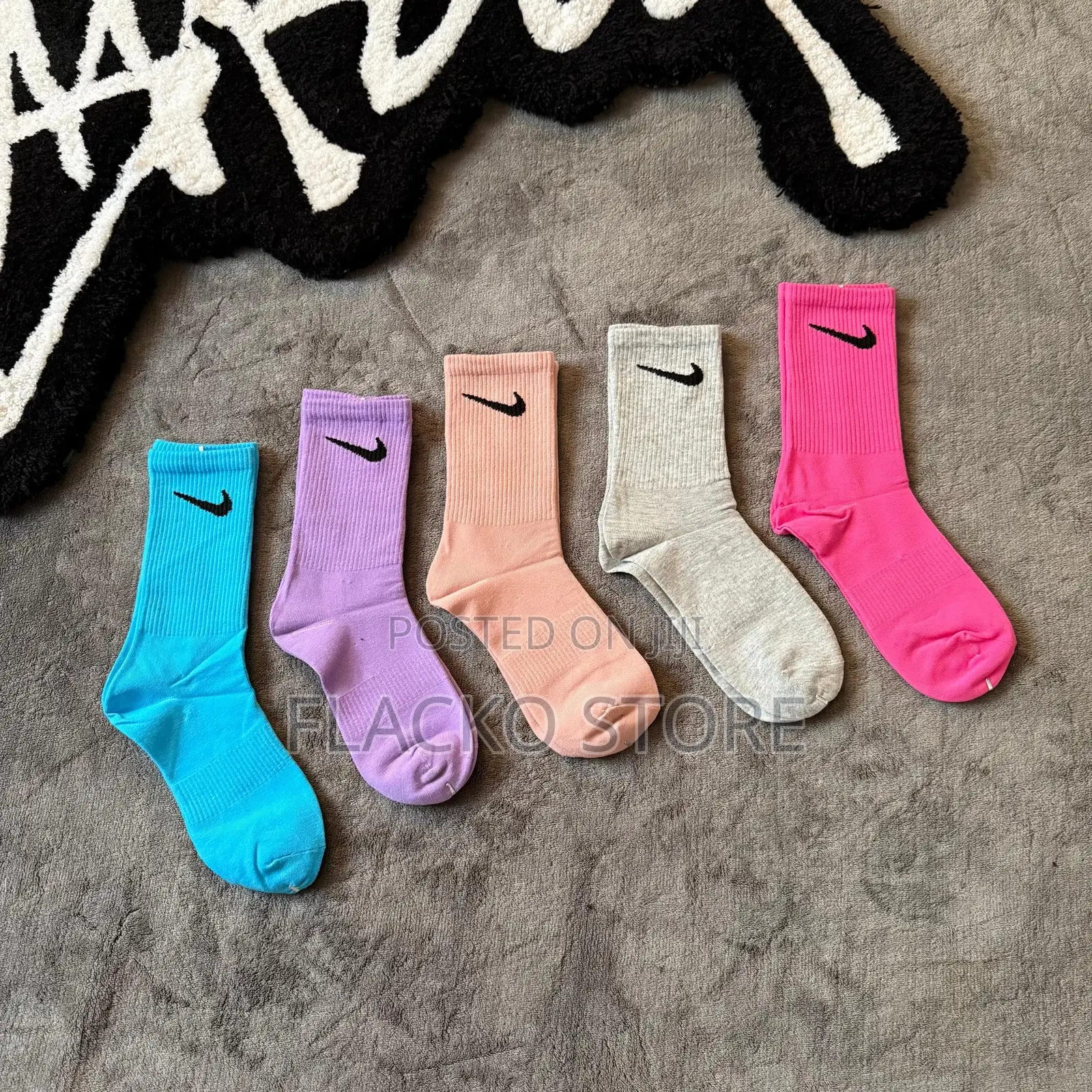 Original Nike X Asics X The Northface 3 In 1 Socks
