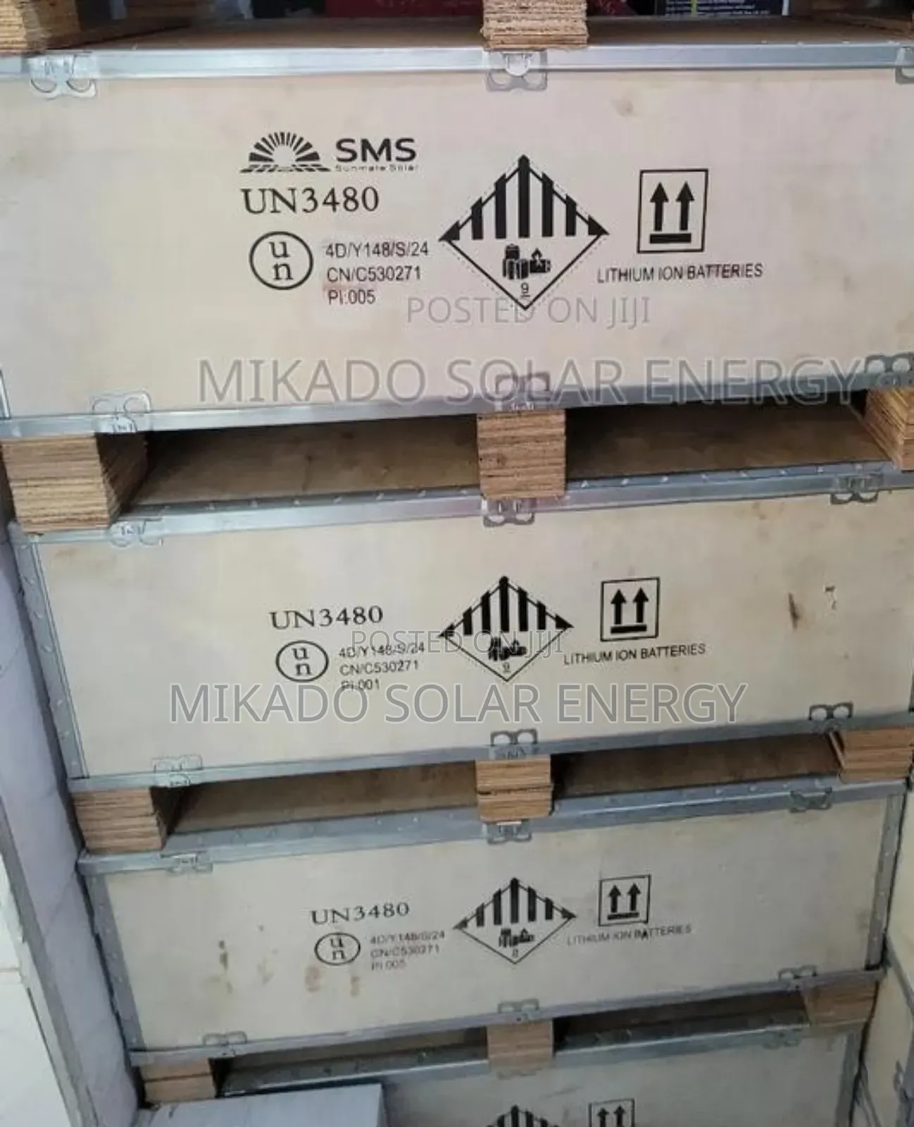 15kwh 51.2v SMS Lithium Ion Battery