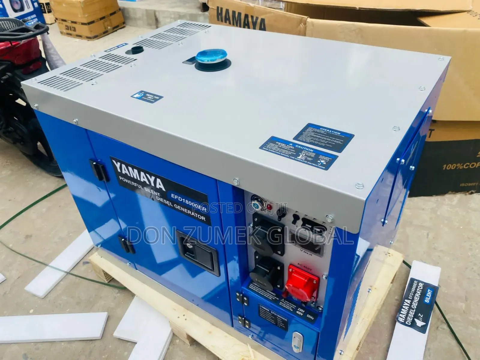 15kva Three Phese Yamaha Soundproof Diesel Generator