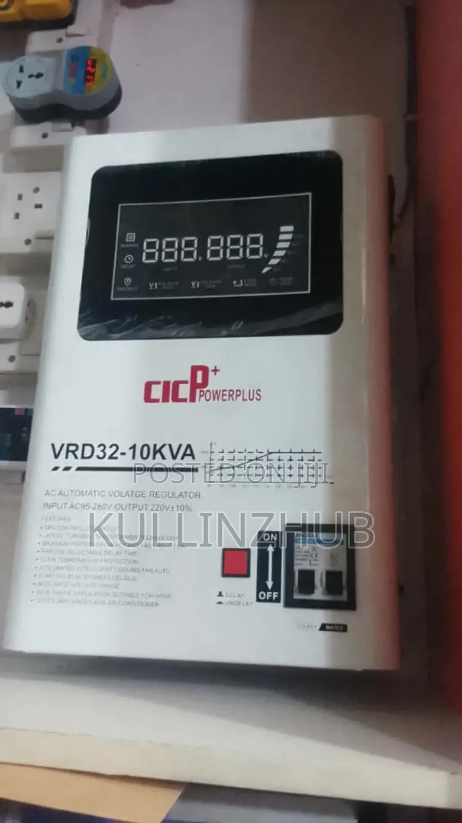 Cic Power Plus Wall Mounted Stabilizer Vrd32-10kva