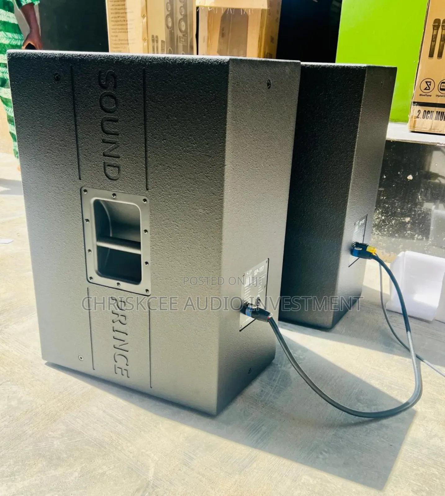 Sound Prince Sp117 Single Speaker -Pair