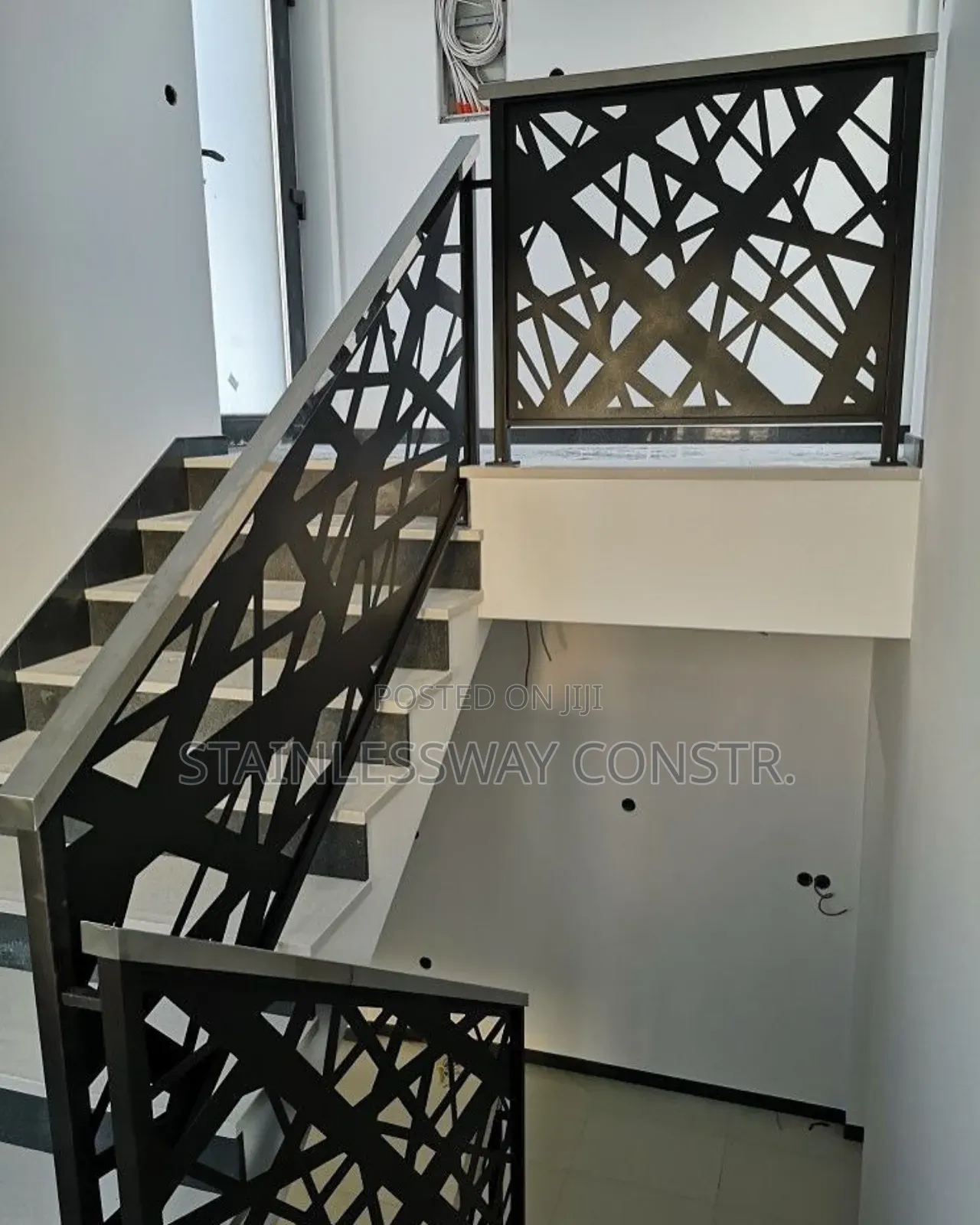 Lasercut Precision Staircase Railing