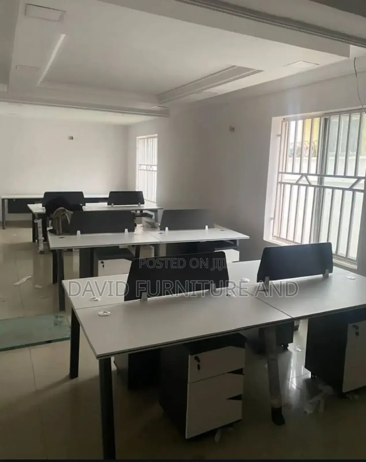 Office 4 Seater Workstation Table