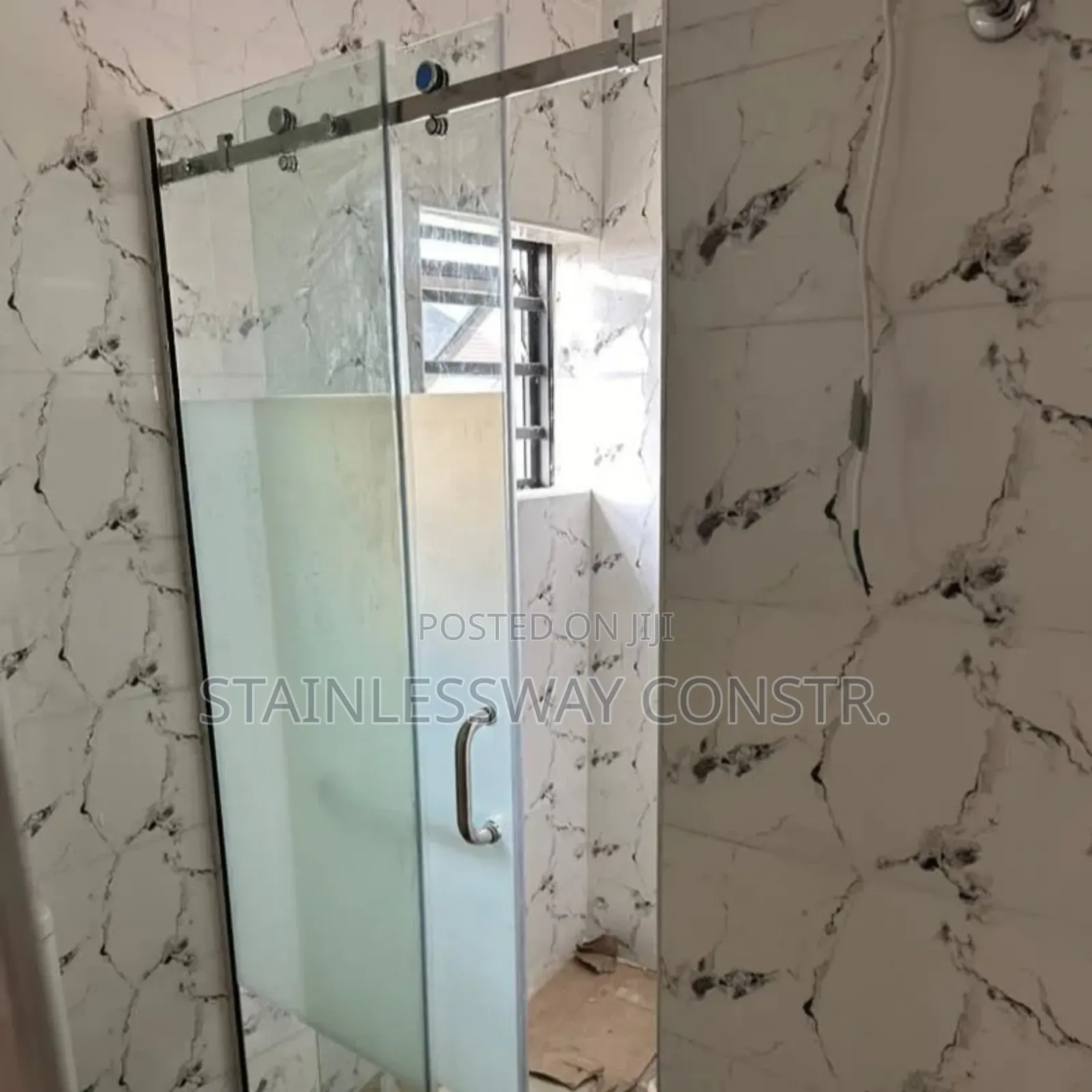 Shower Glass Cubicle With Foreign Sliding Door