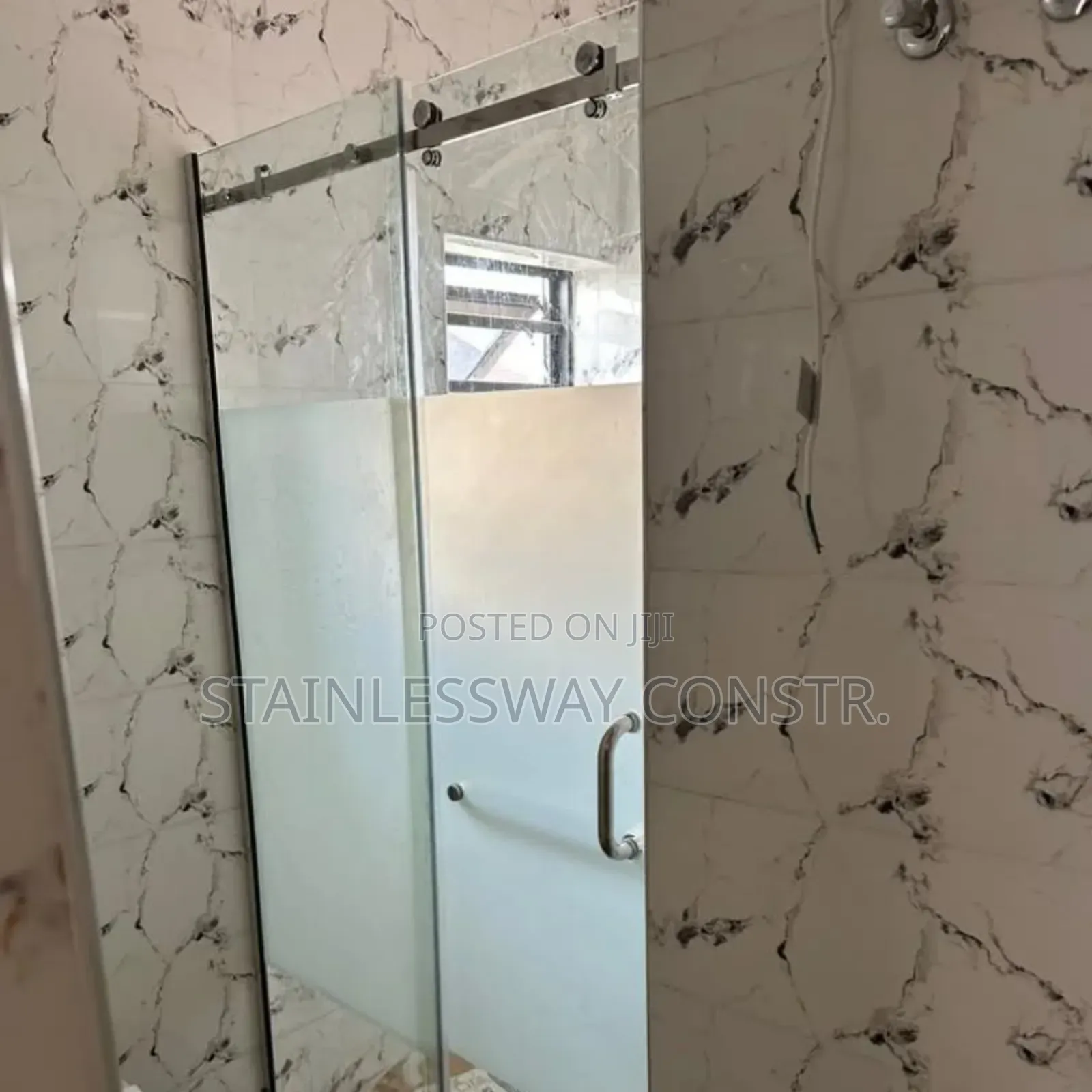Shower Glass Cubicle With Foreign Sliding Door
