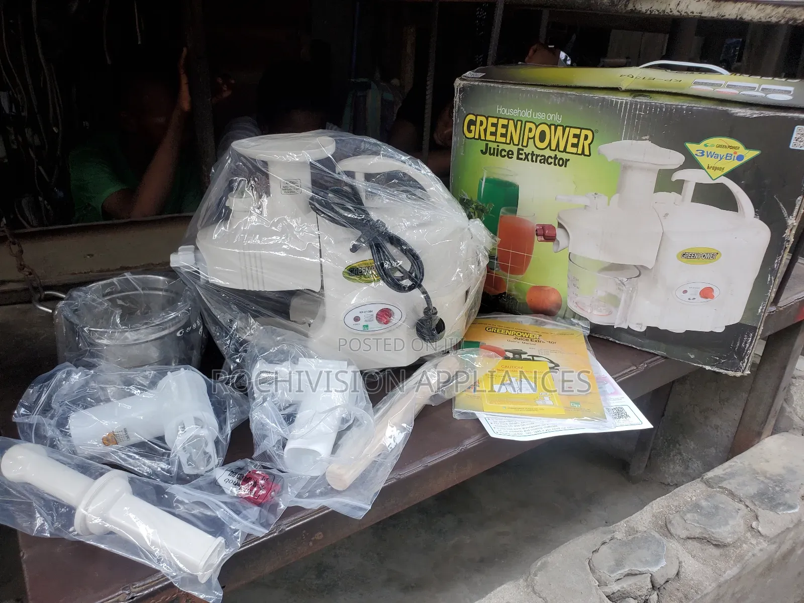 Greenstar Powerful Heavy-Duty Slow Juicer