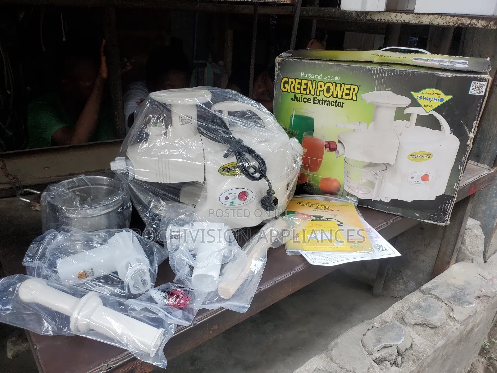 Greenstar Powerful Heavy-Duty Slow Juicer