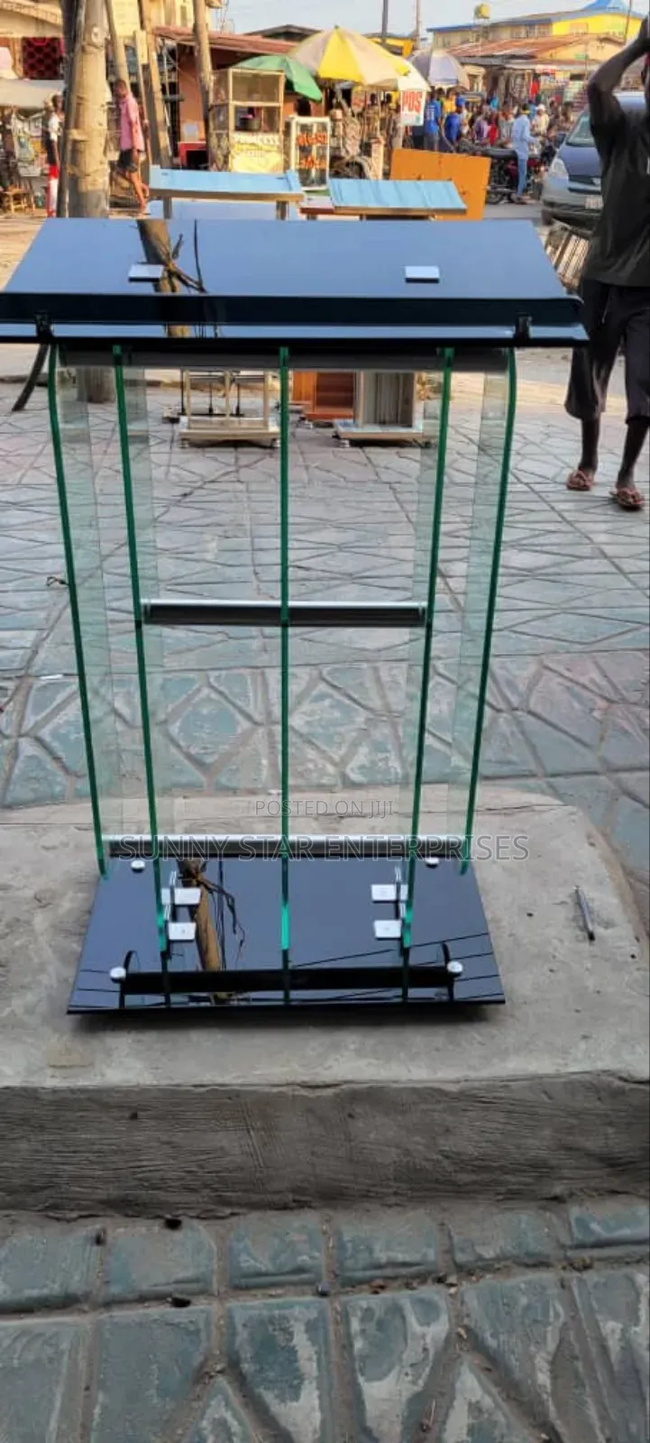 High Quality Executive Vip Glass Pulpit for Church