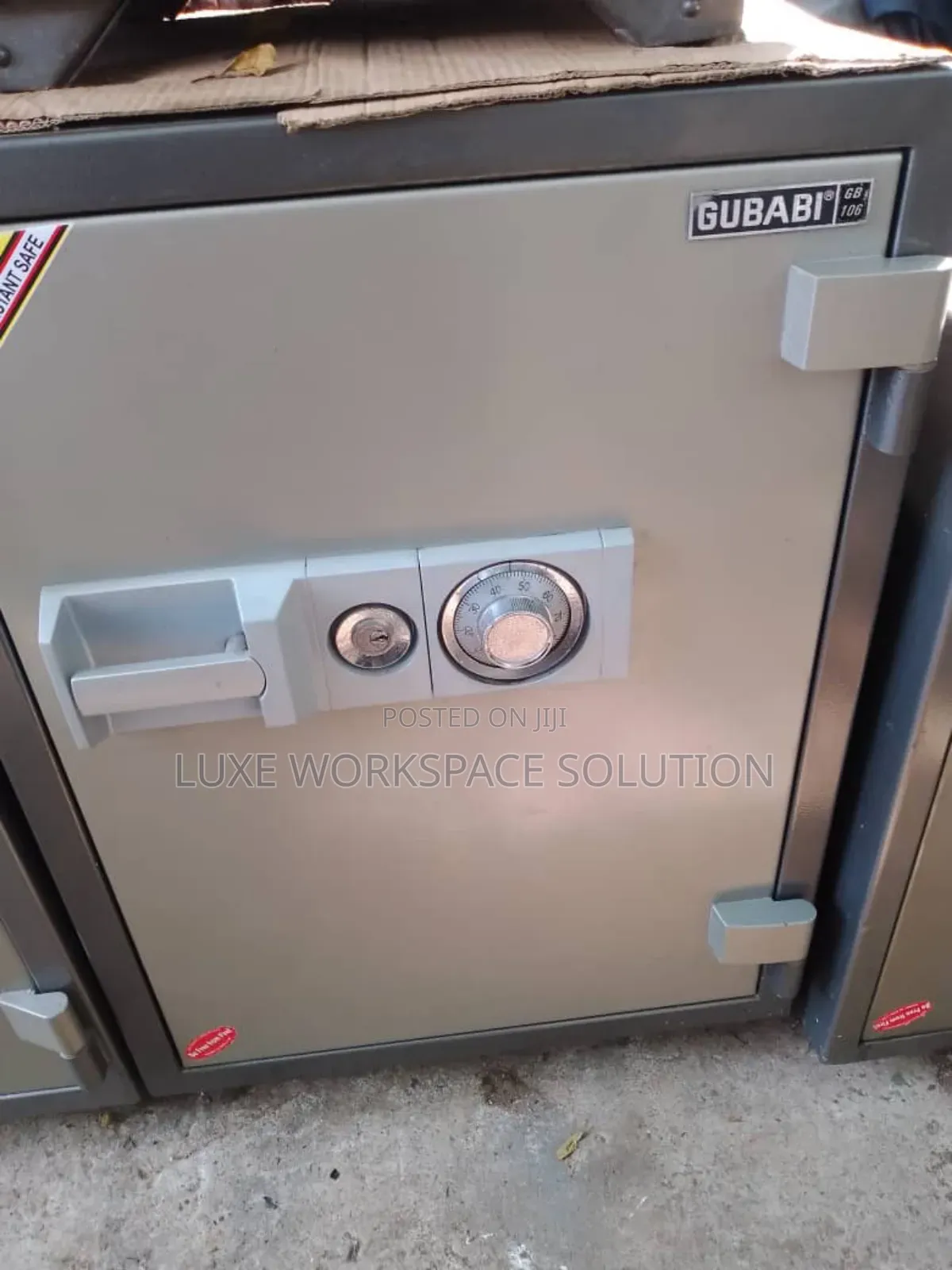 Medium Size Bulletproof And Fireproof Safe Box