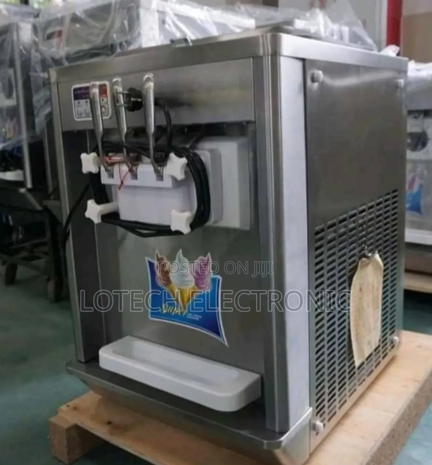 Pure Stainless Table Ice Cream Machine