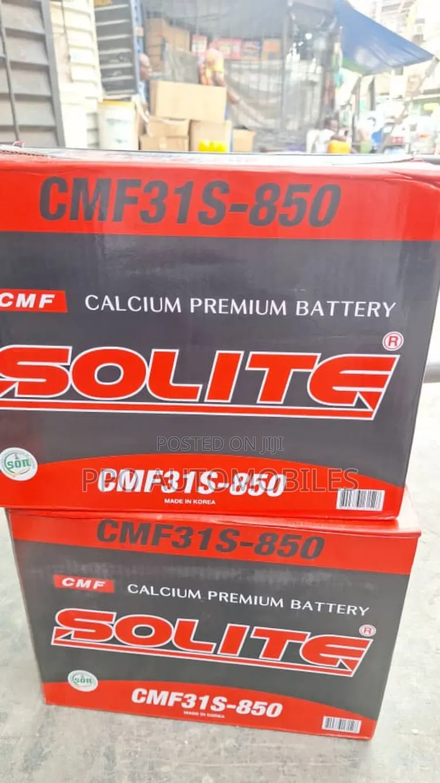 12v 105ah Solite Mf Original Korea Battery ( Screw Head)