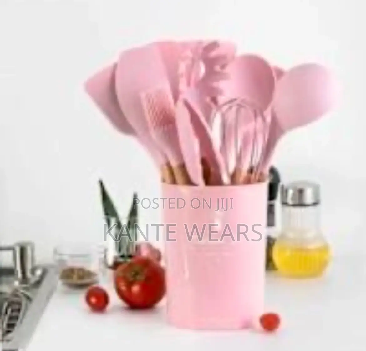 Silicone Cooking Spoons Set - 12 Pieces