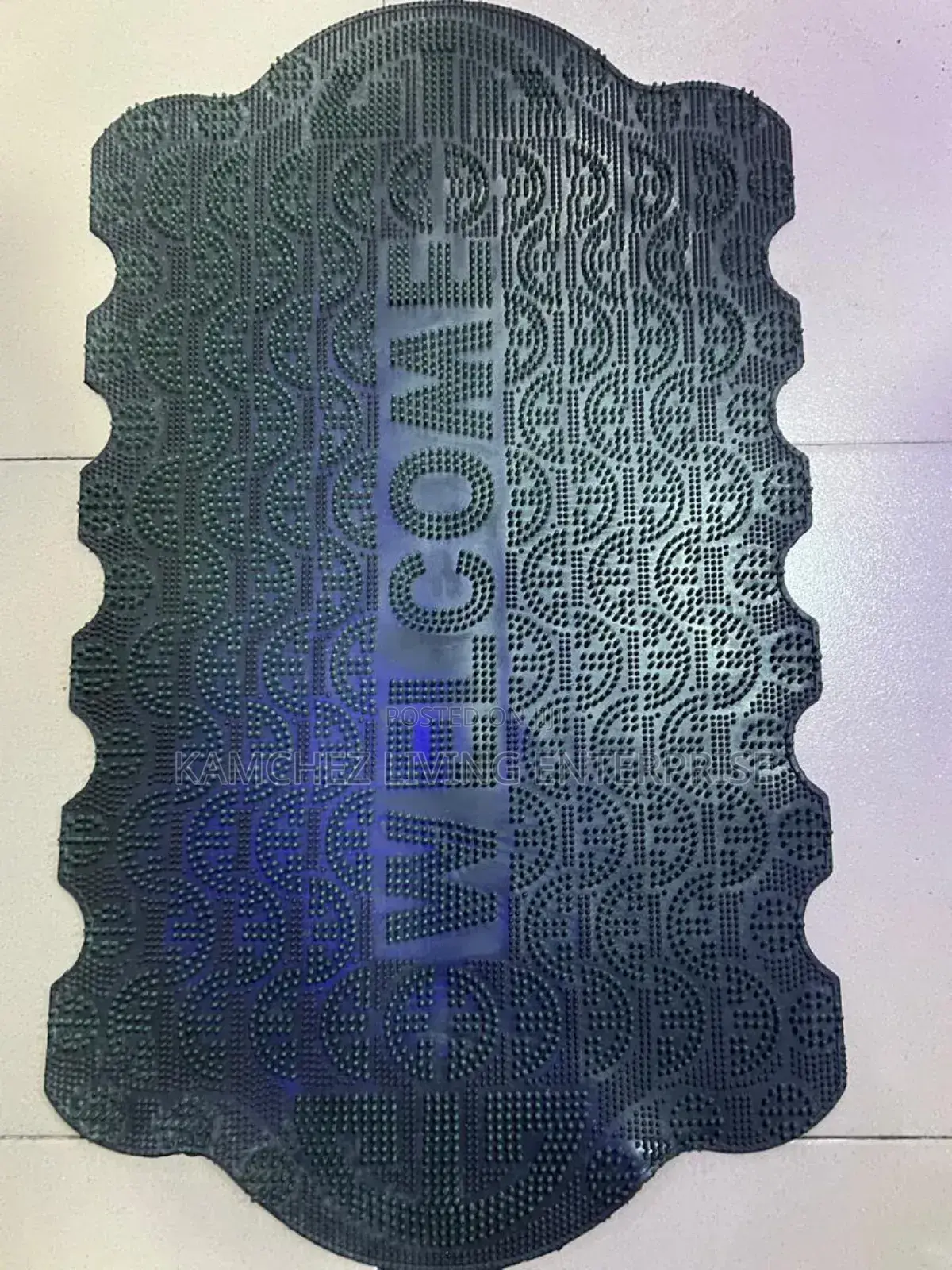 Irregular Shaped Non-Slip Door Mat – Indoor Outdoor Rug