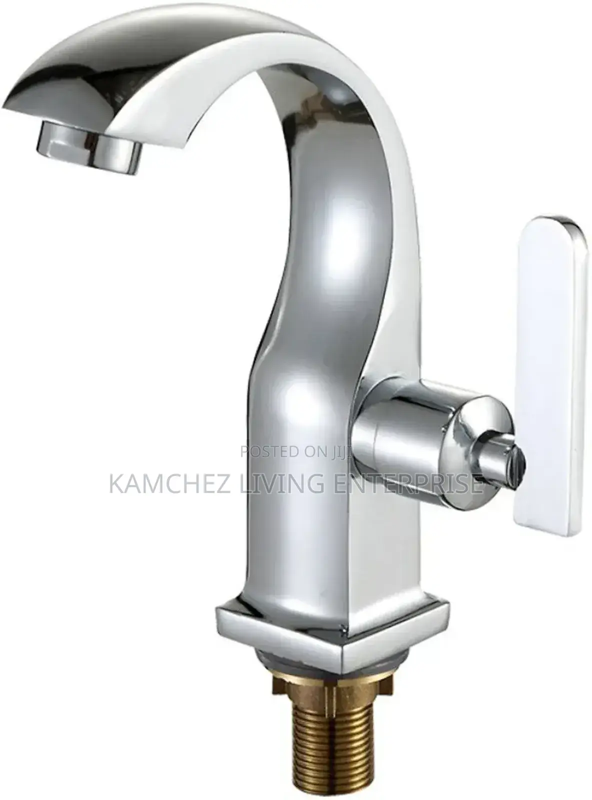 Modern Antirust Basin Tap– Chrome Finish