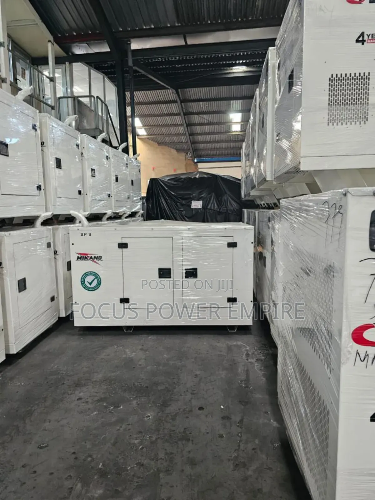 Original Mikano 50kva Cy Yorc Soundproof Gen  Copper Coil