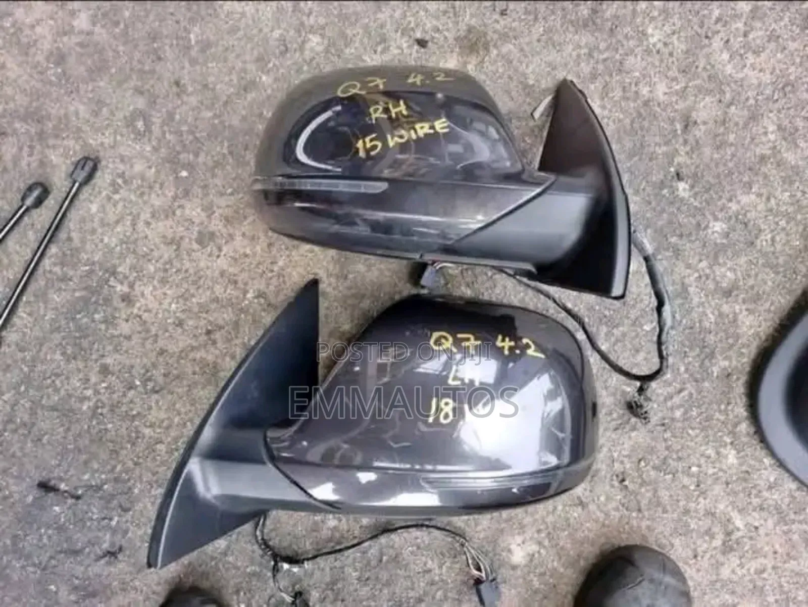 Side Mirrors Audi Q7 2014