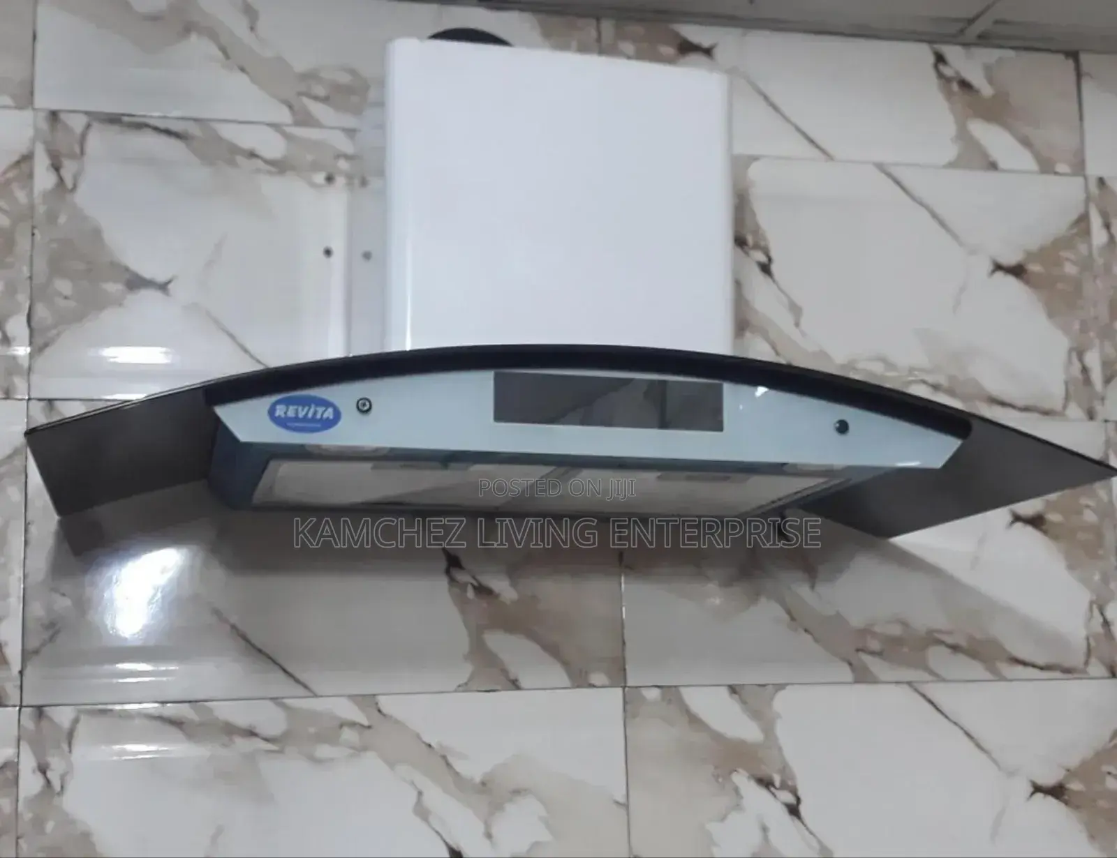 70cm Revita Wall-Mounted Kitchen Chimney With Led Smoke Filt