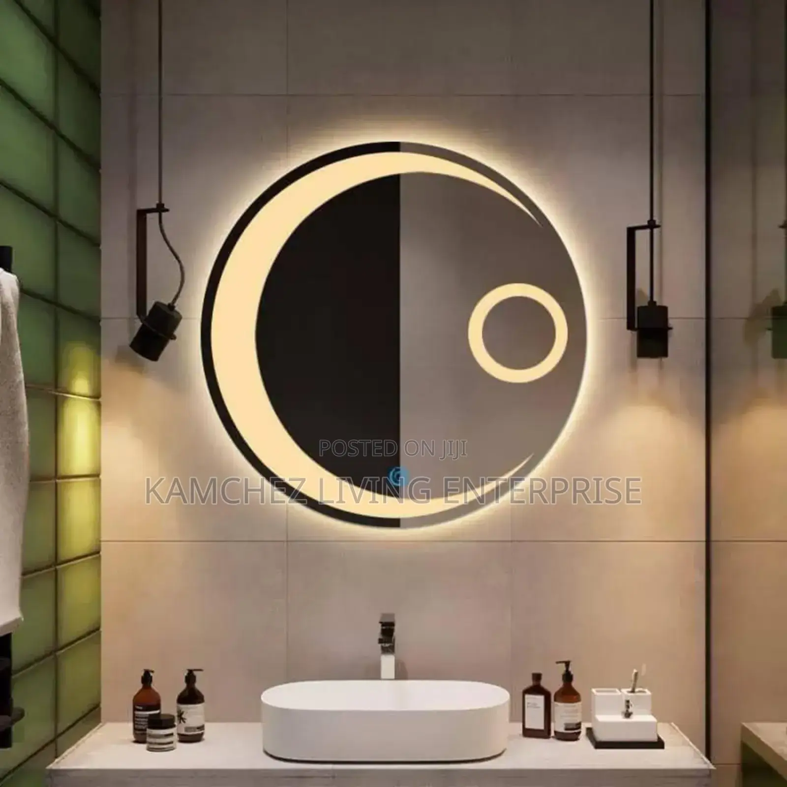 Led Wall-Mounted Decorative Mirror – Elegant Stylish