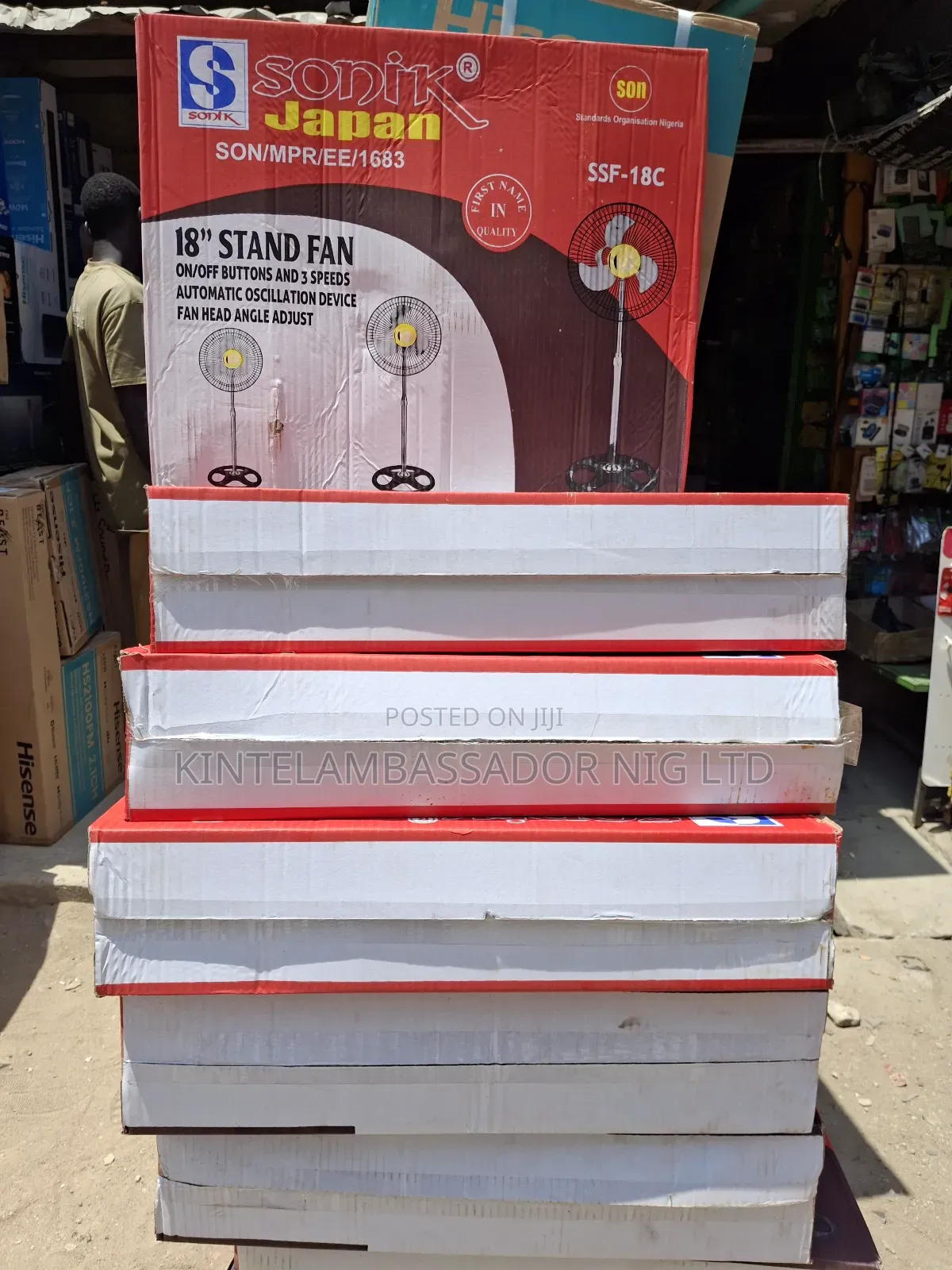 Sonik Japan 18" Standing Fan