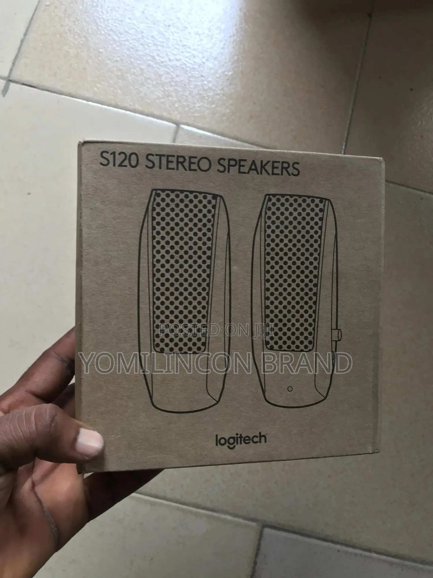 Logitech S120 2.0 Stereo Speakers, Black