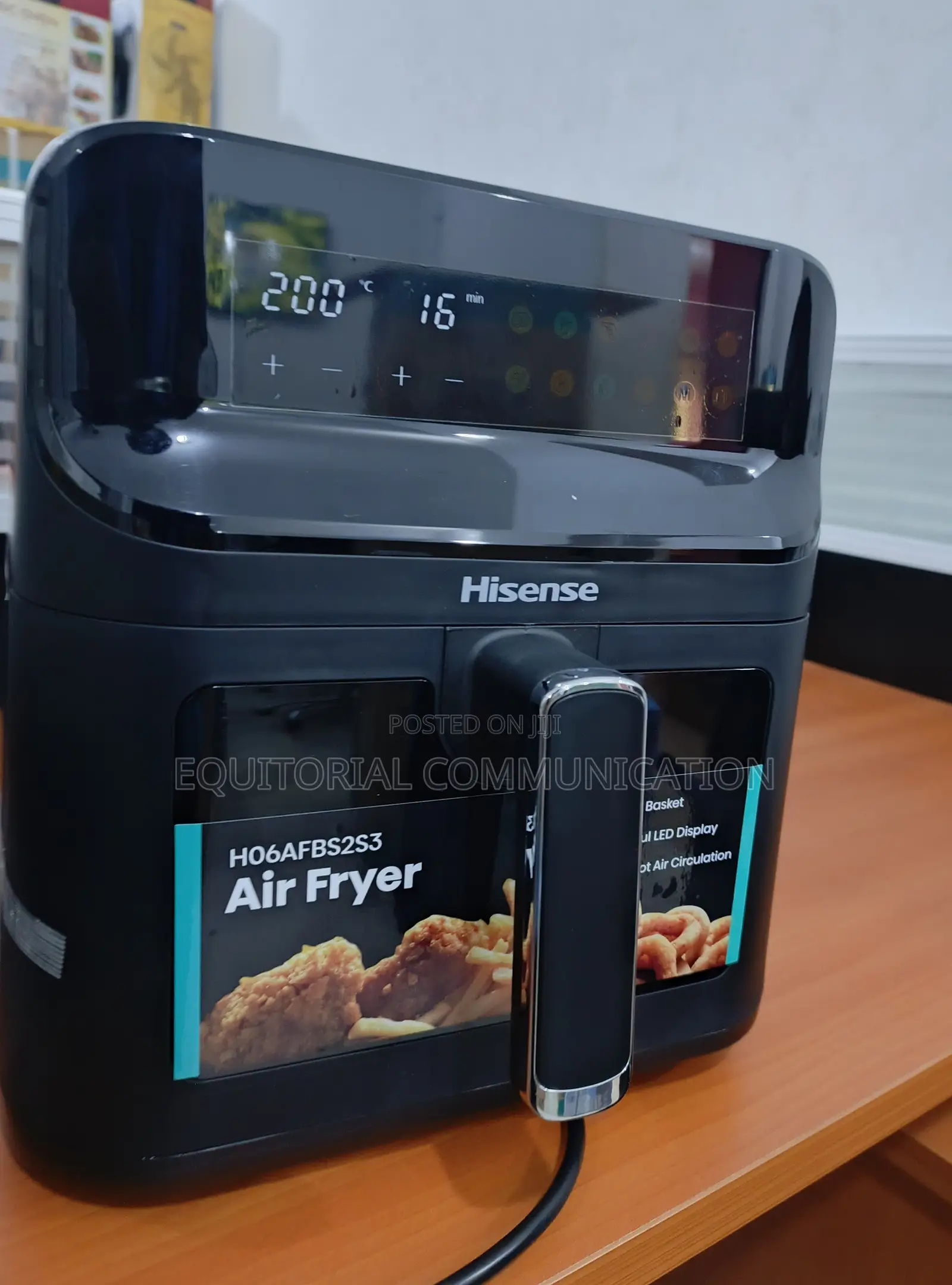 Hisense 6.7l Time-Efficient Air Fryer H06afbs2s3