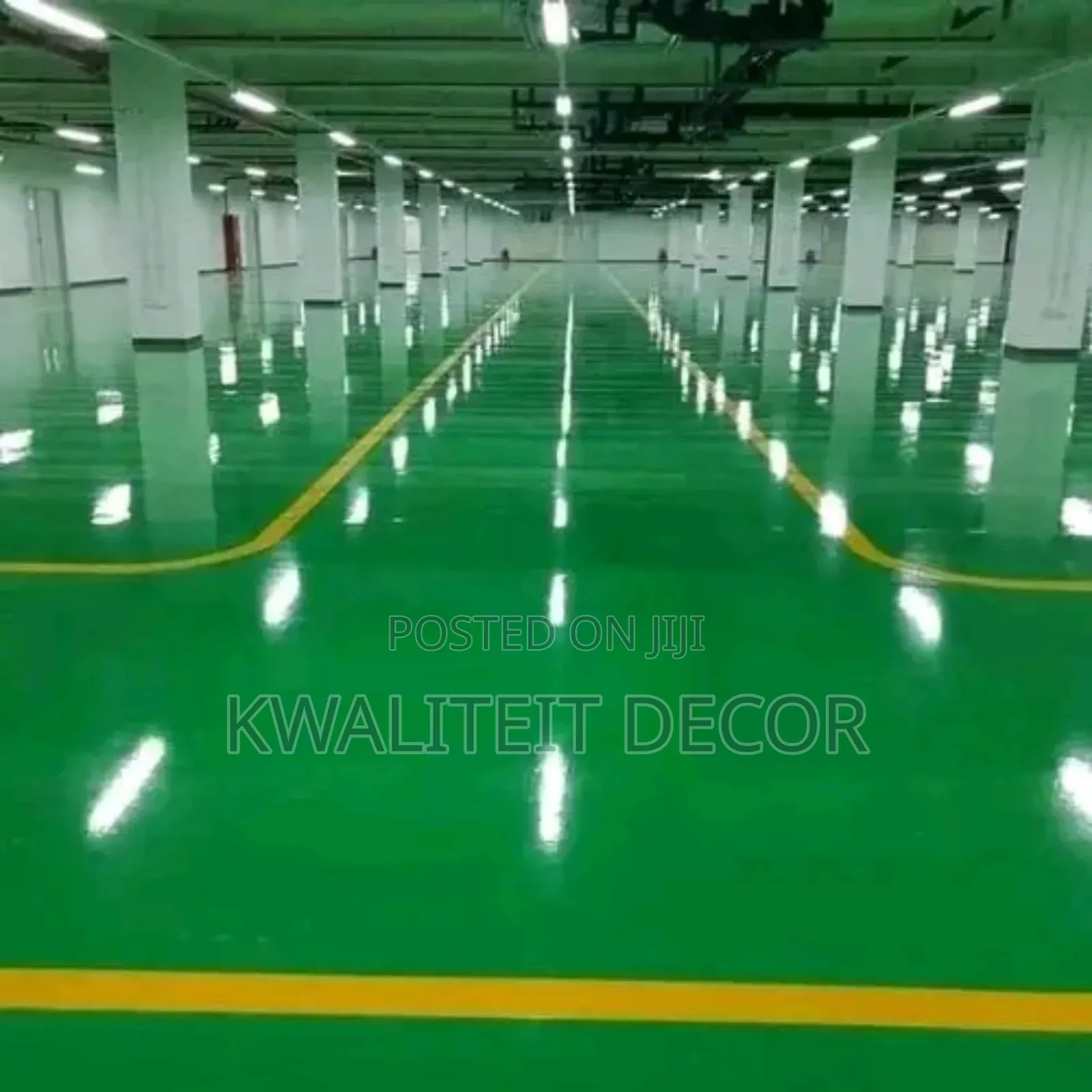 Adhesive Epoxy Flooring by Professional