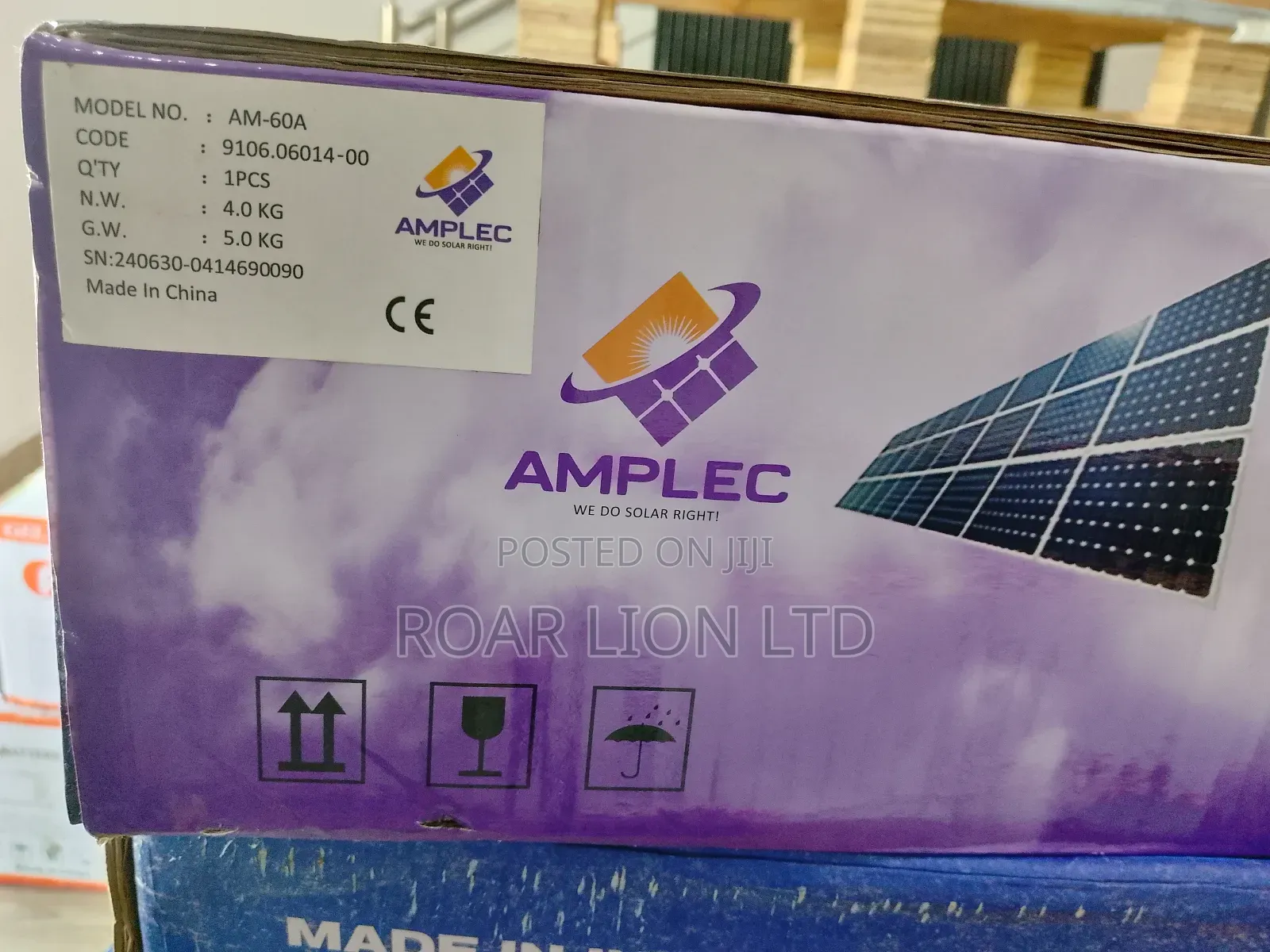 Amplec 60ah Mppt Charge Controller
