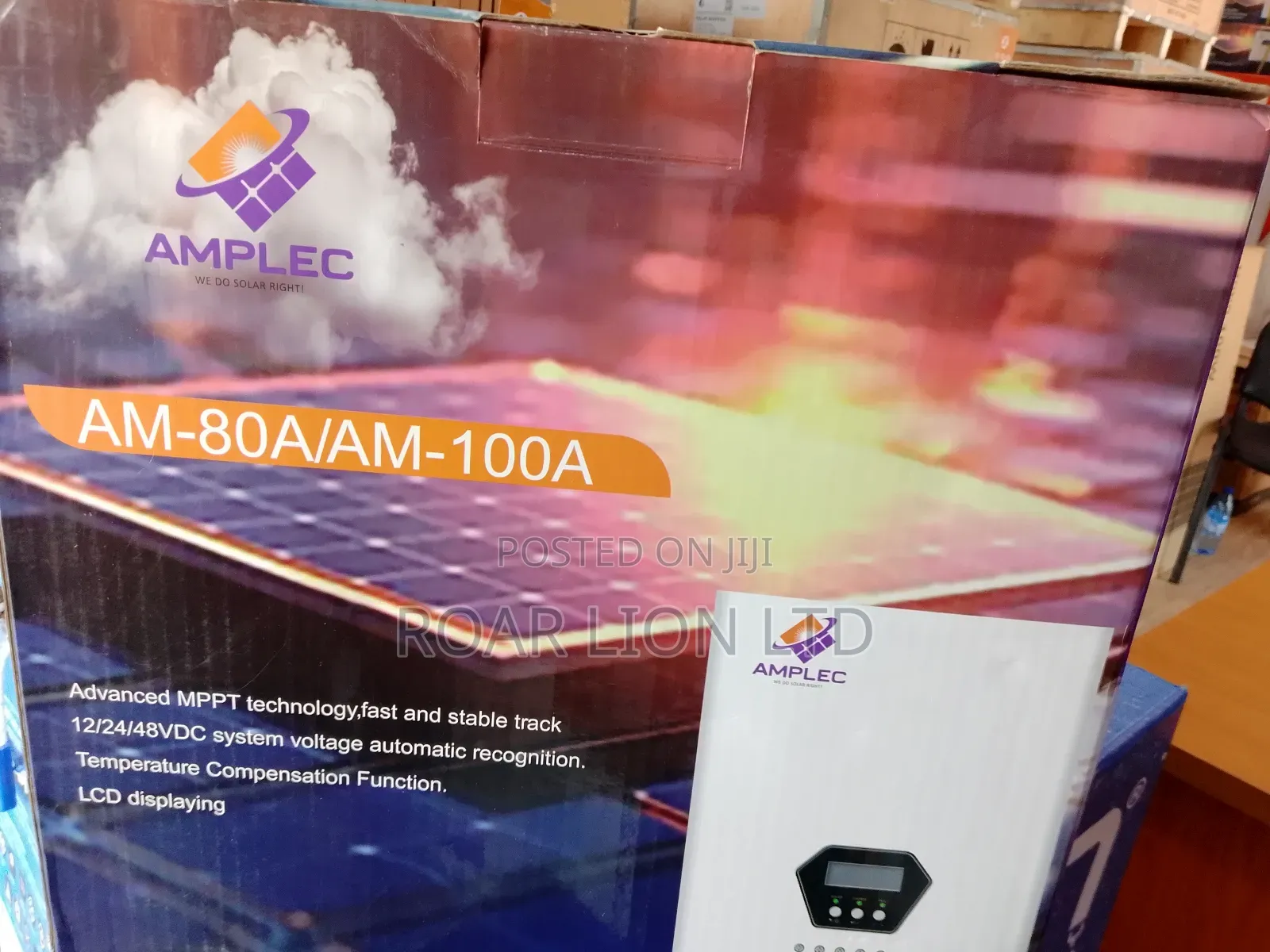 Amplec 100ah Mppt Charge Controller
