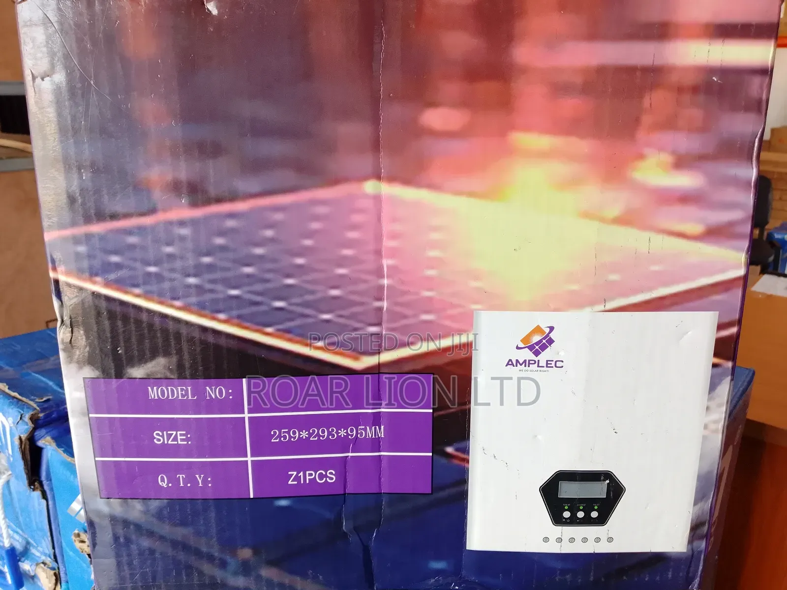 Amplec 100ah Mppt Charge Controller