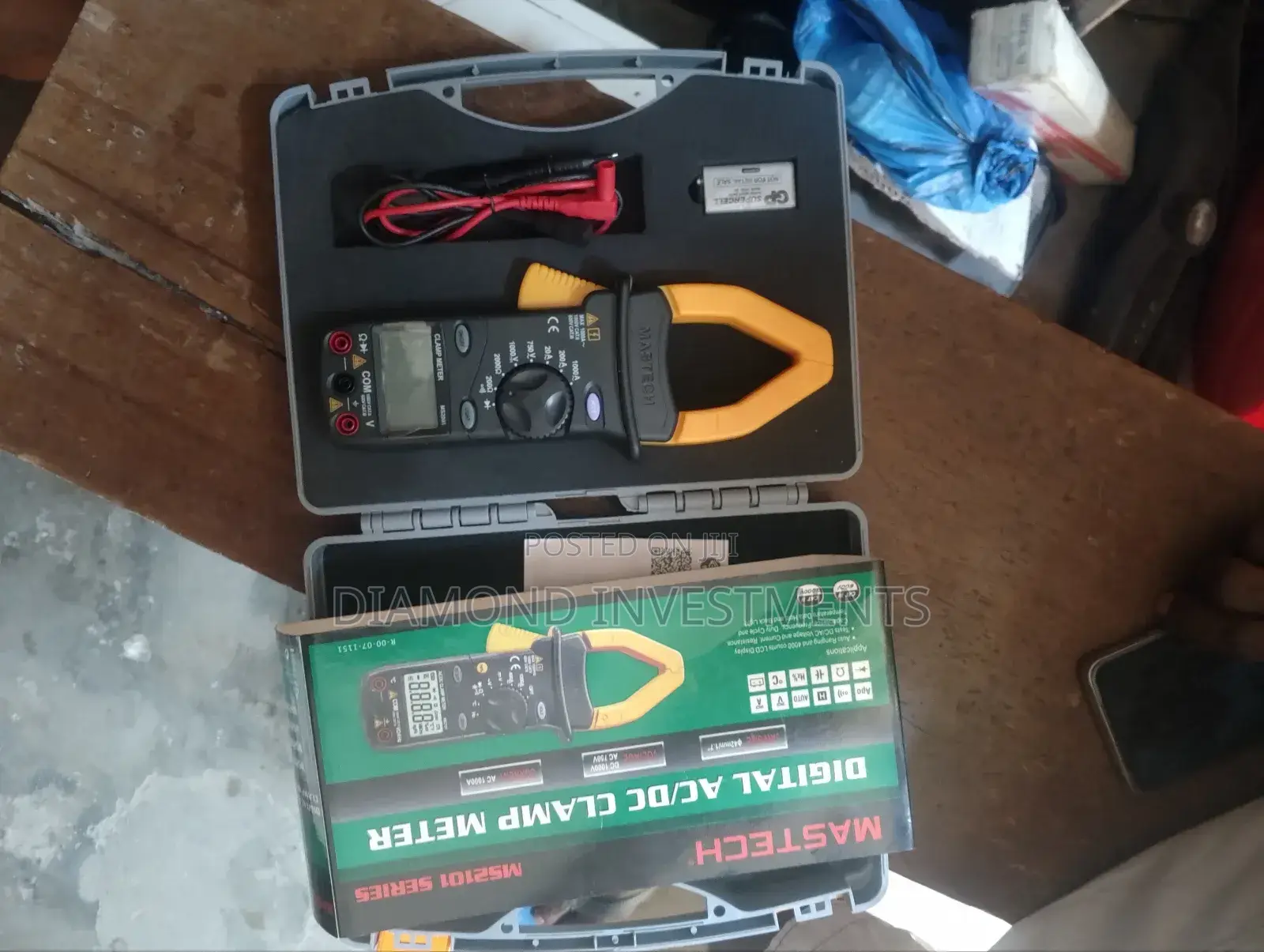 Mastech Clamp Meter Ac 1000ams