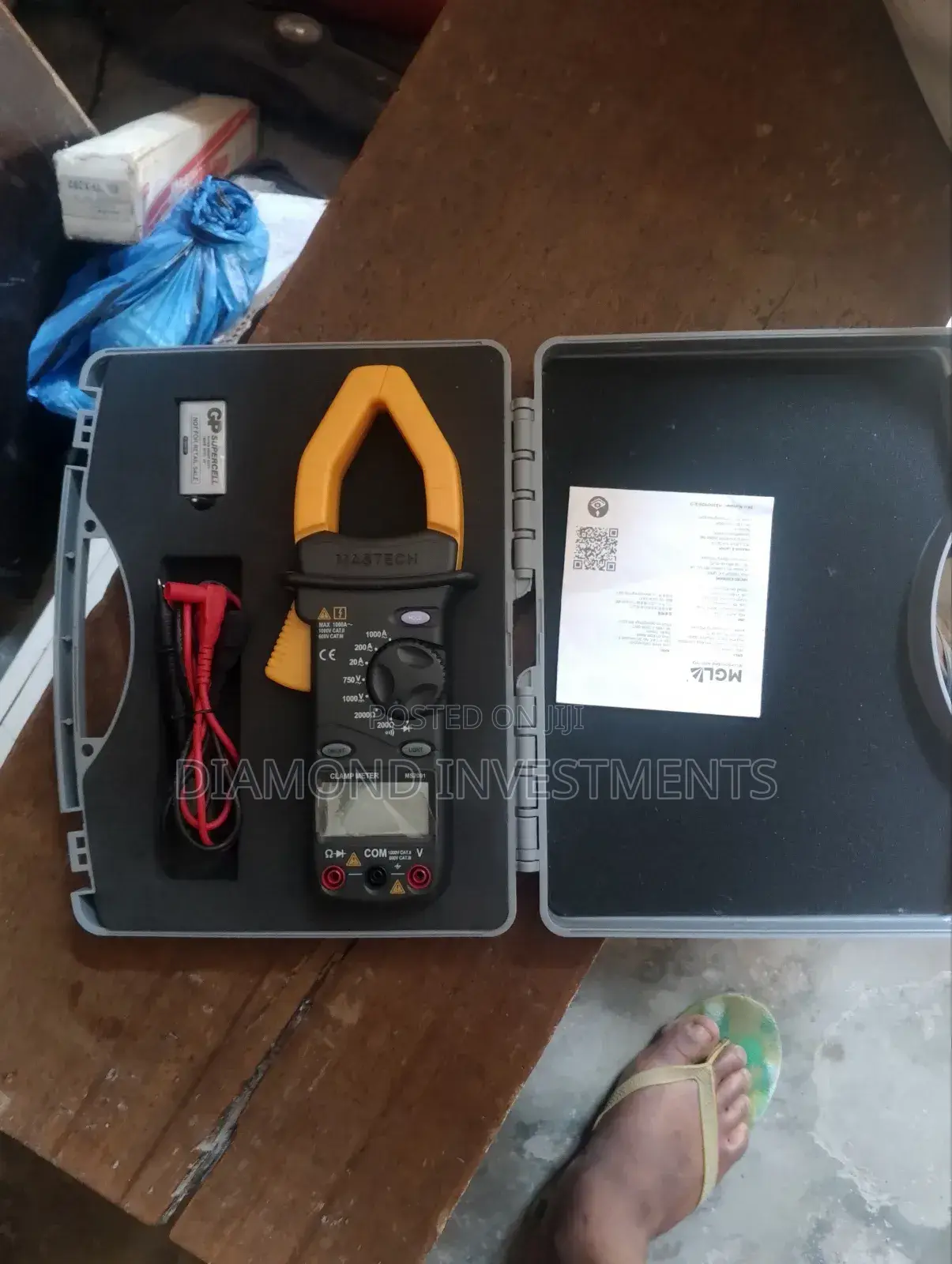Mastech Clamp Meter Ac 1000ams