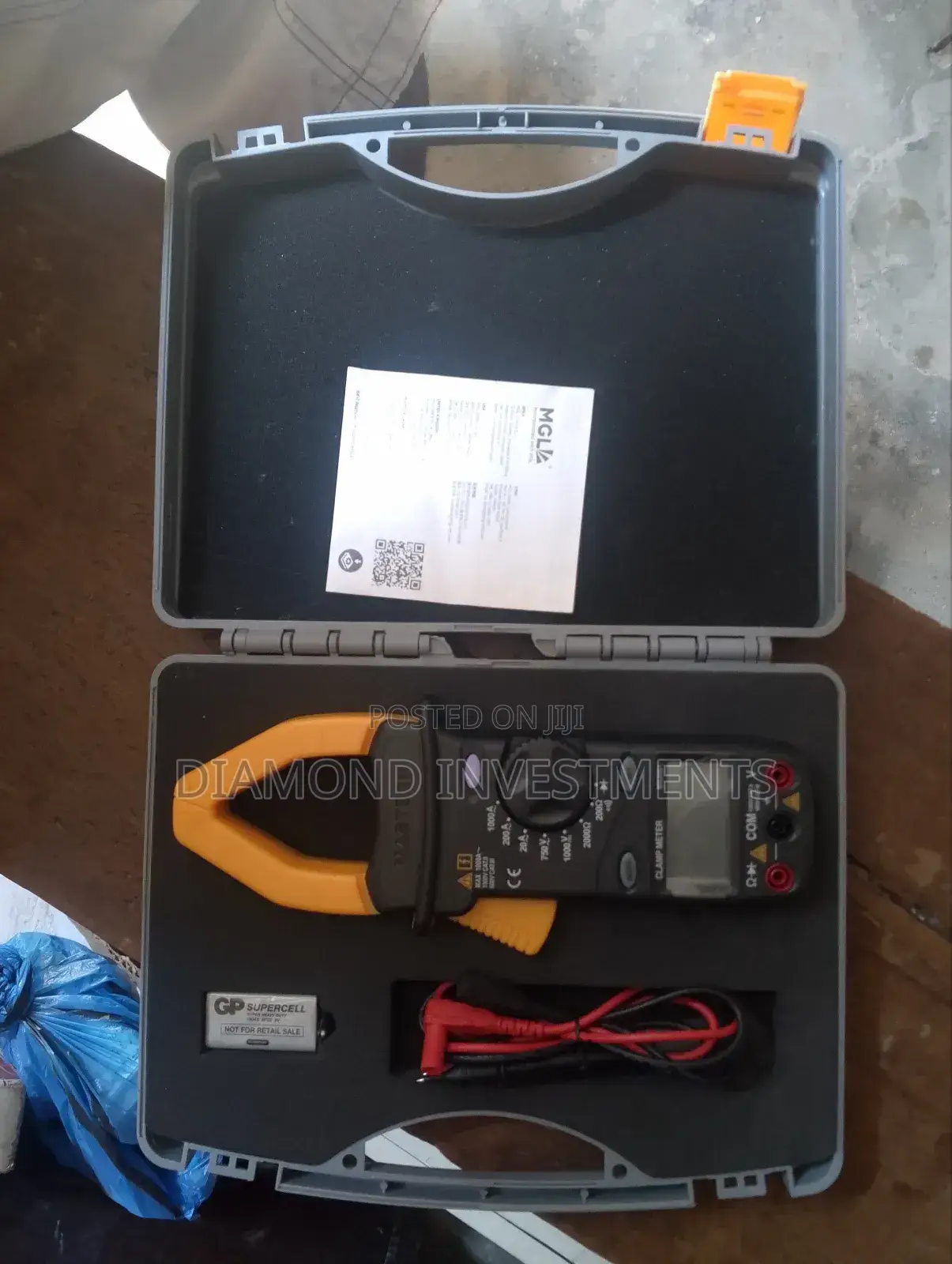 Ac Mastech Clamp Meter